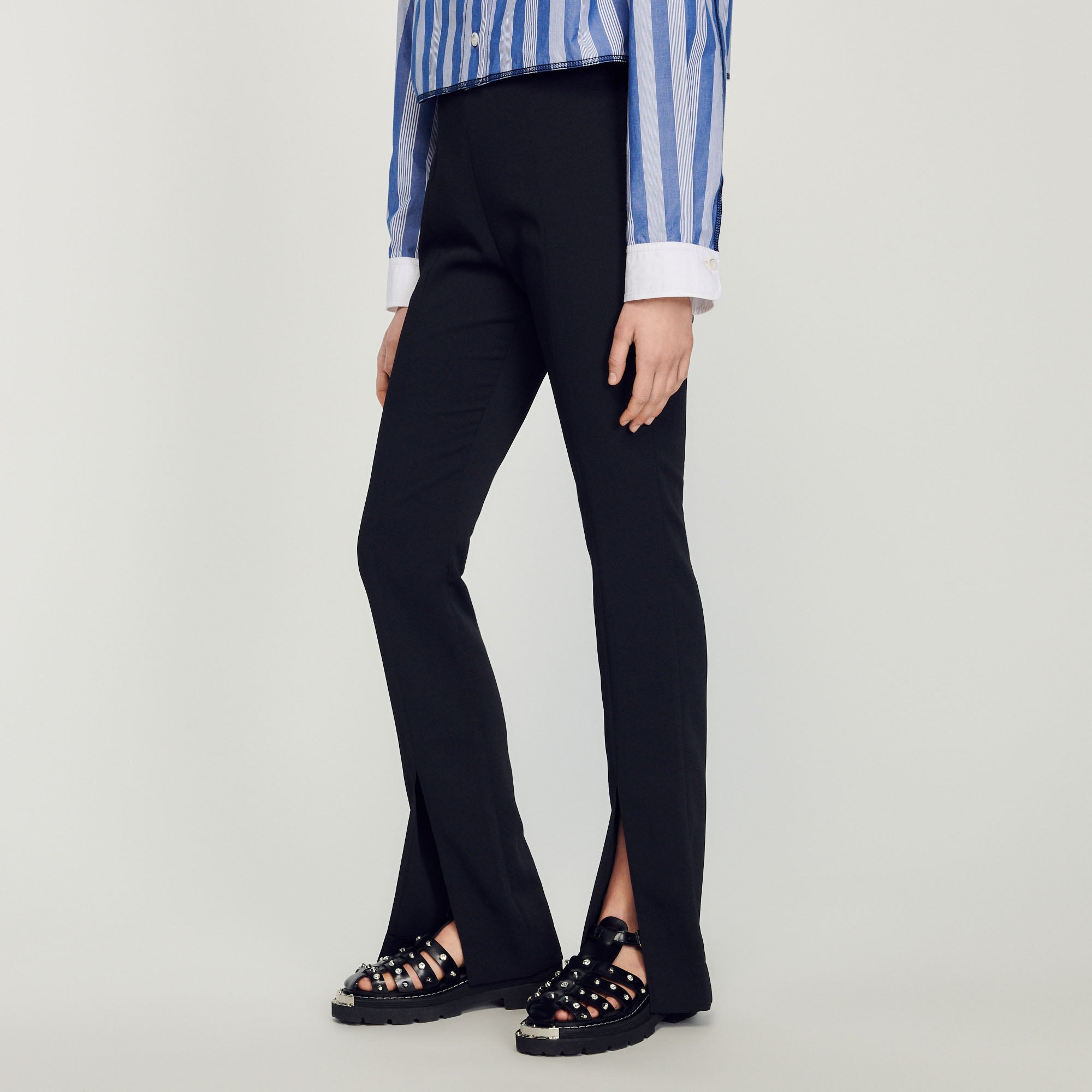 Pantalon évasé Sandro seconde main