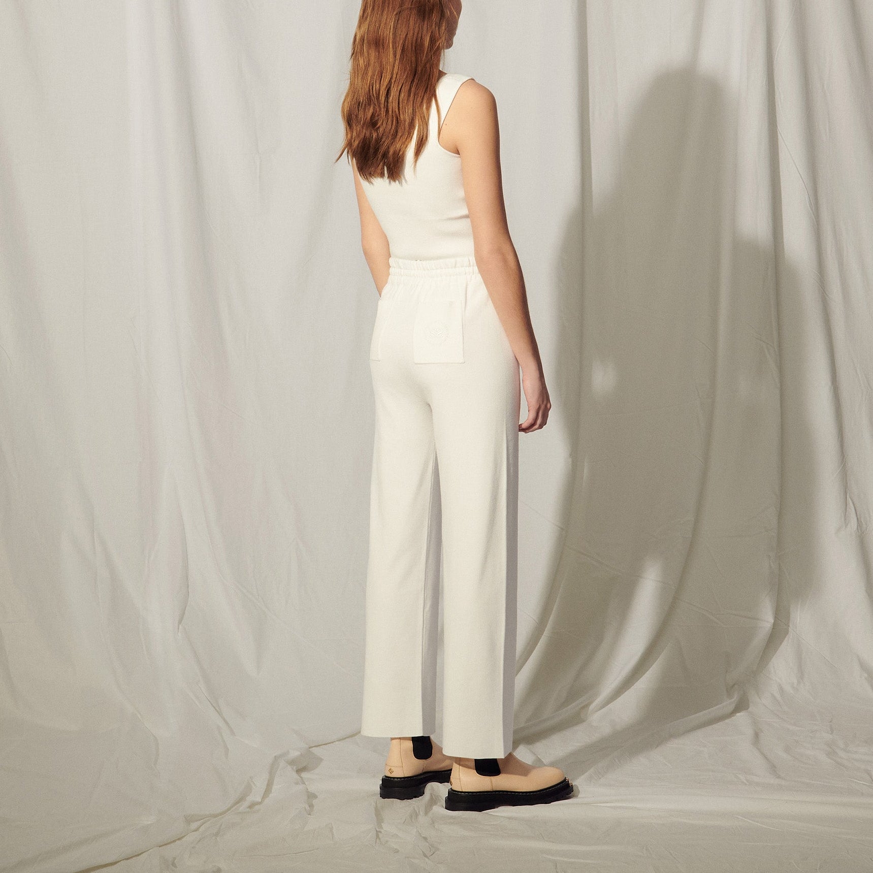 Jogging en Maille coupe droite Sandro seconde main