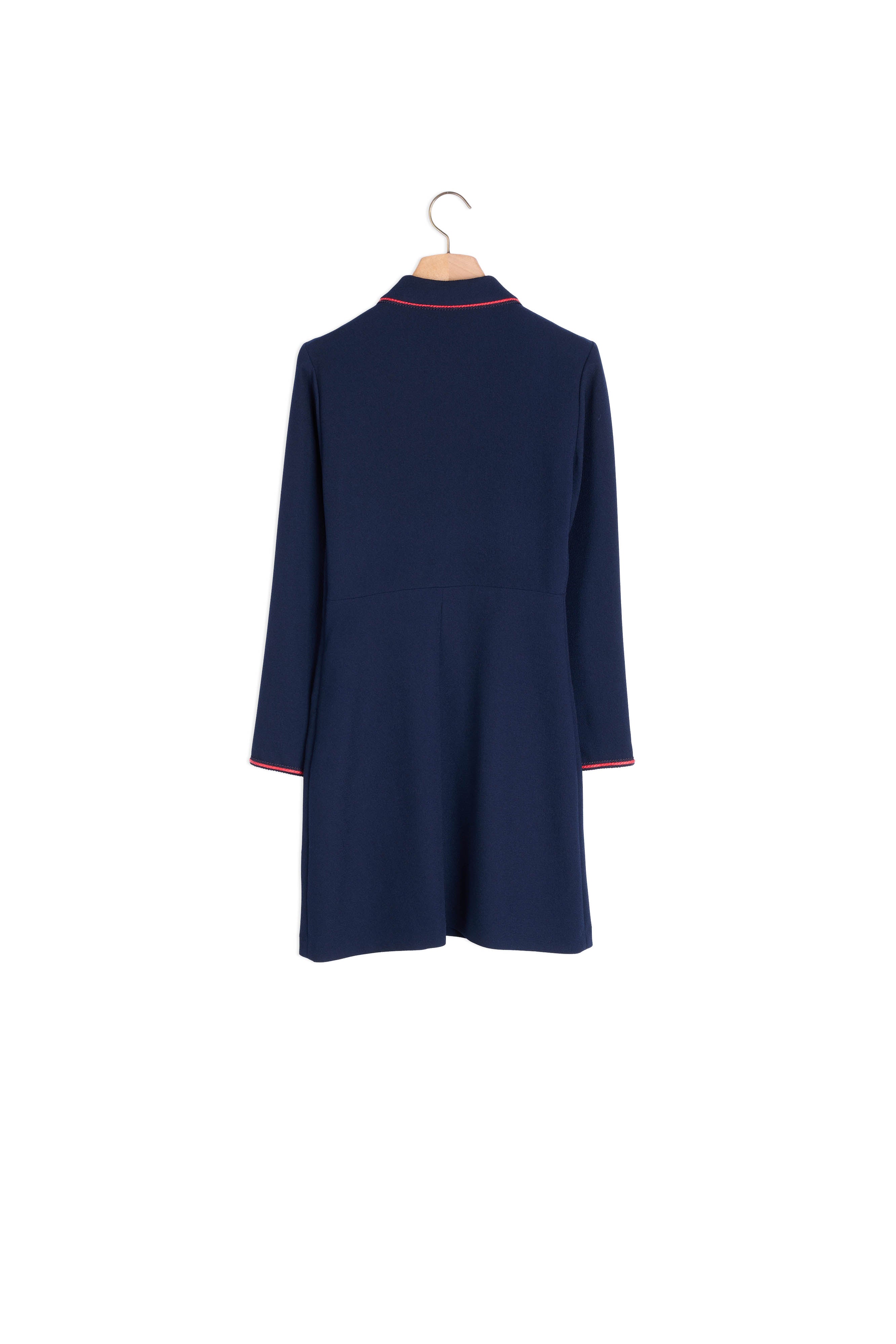 Robe  texturée à  galons Sandro seconde main