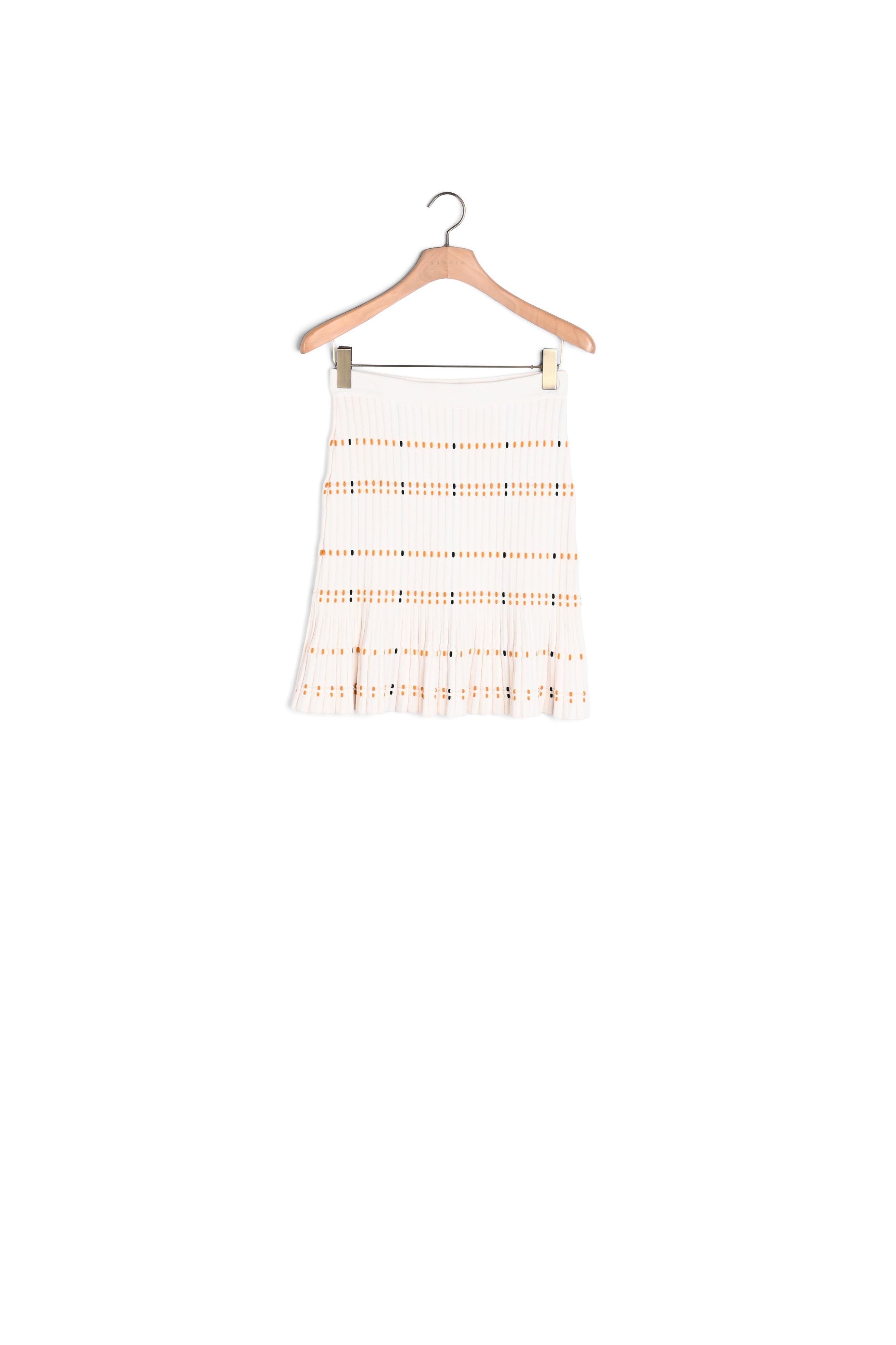 Jupe en Maille élastiquée Sandro seconde main