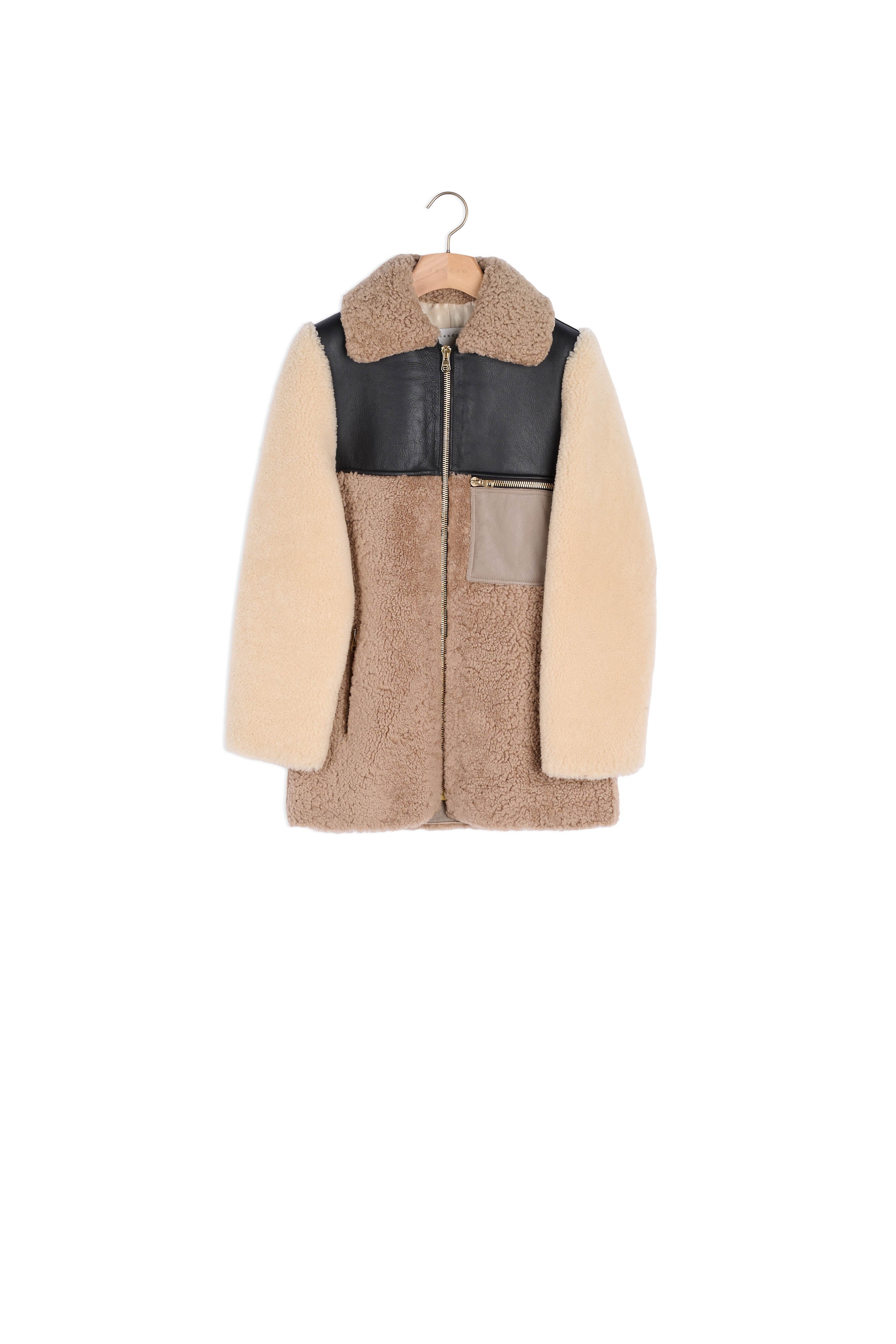 Outerwear Beige Sandro seconde main