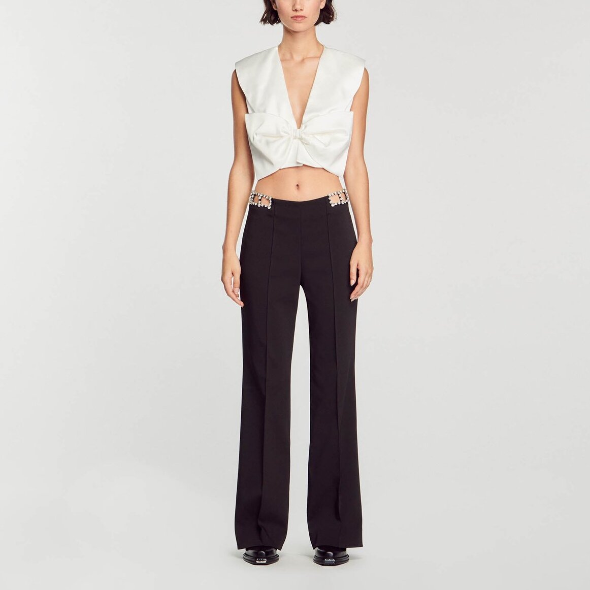 Pantalon à strass Sandro seconde main