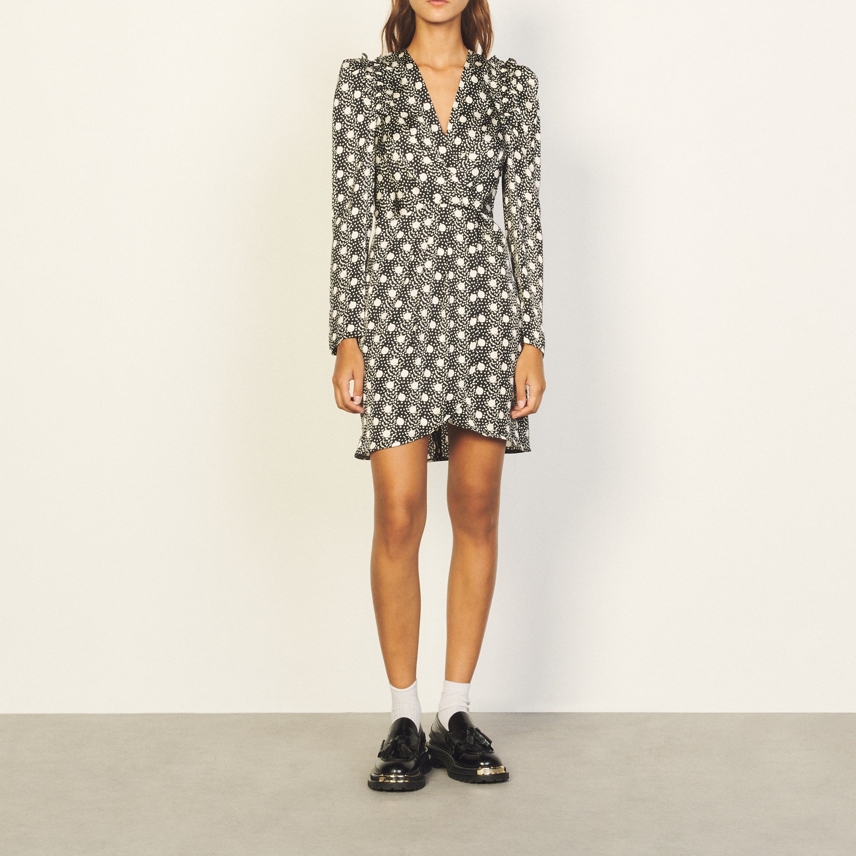 Robe Noir Sandro seconde main