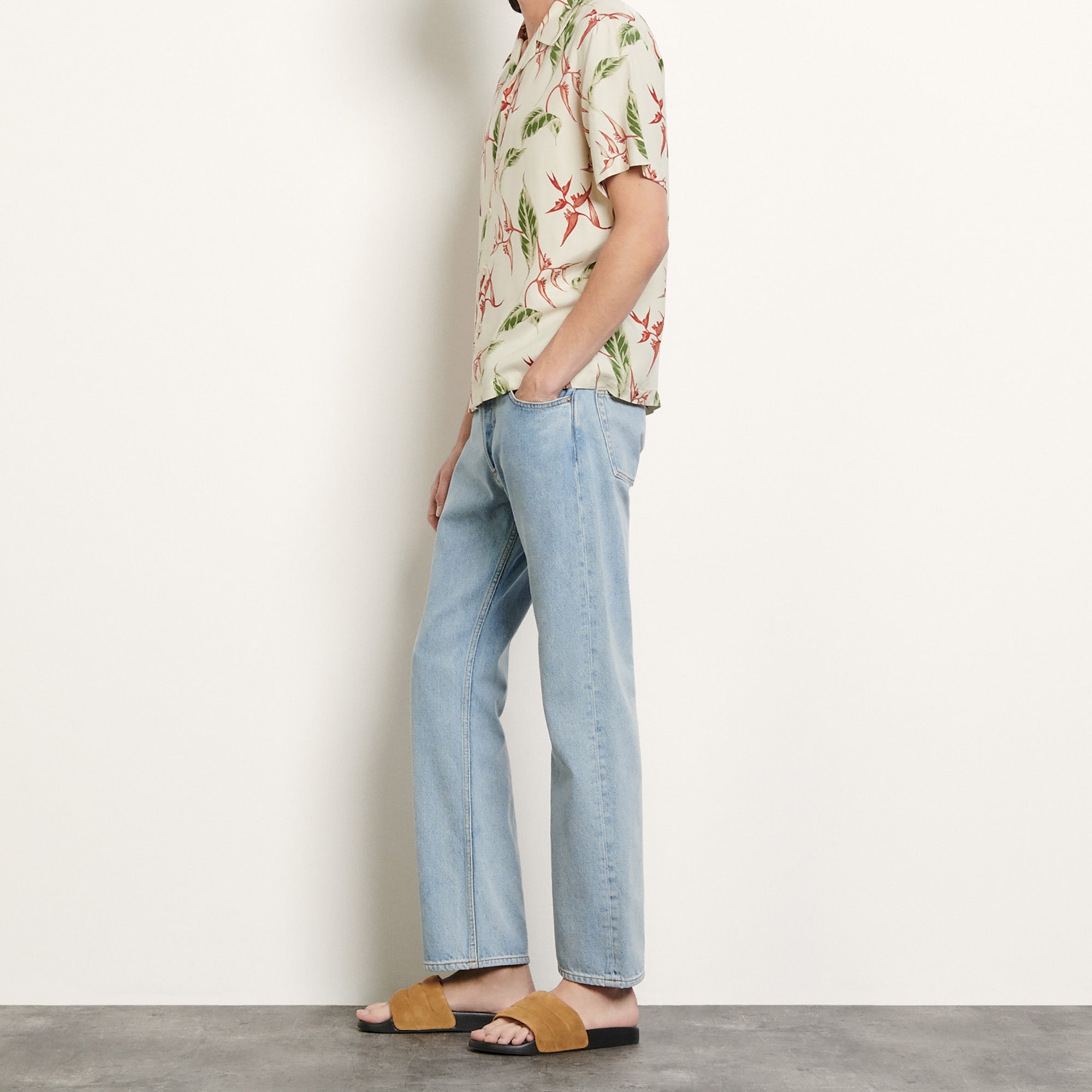 Chemise imprimée à manches courtes Sandro seconde main