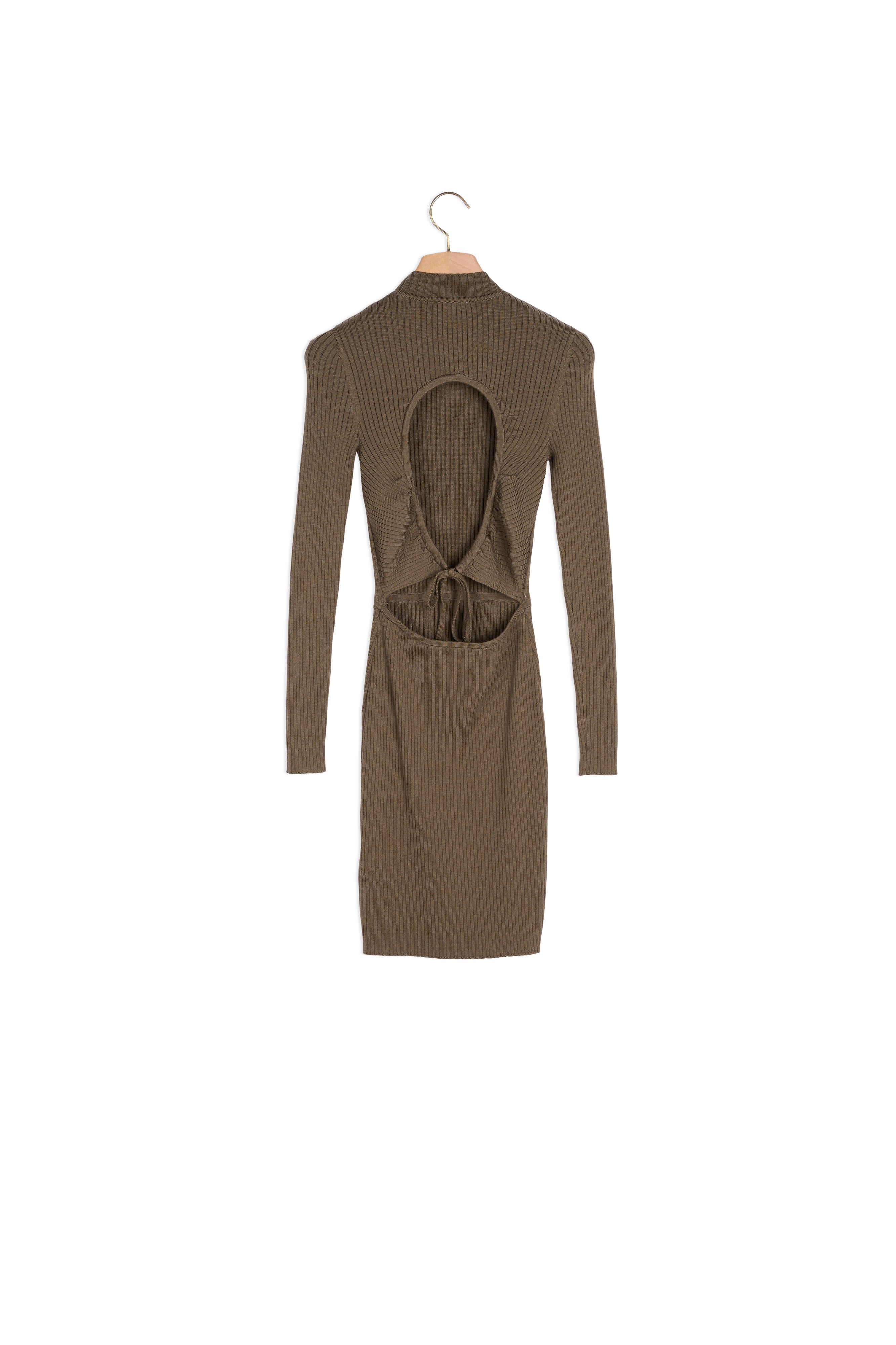 Robe en Maille côtelée Sandro seconde main