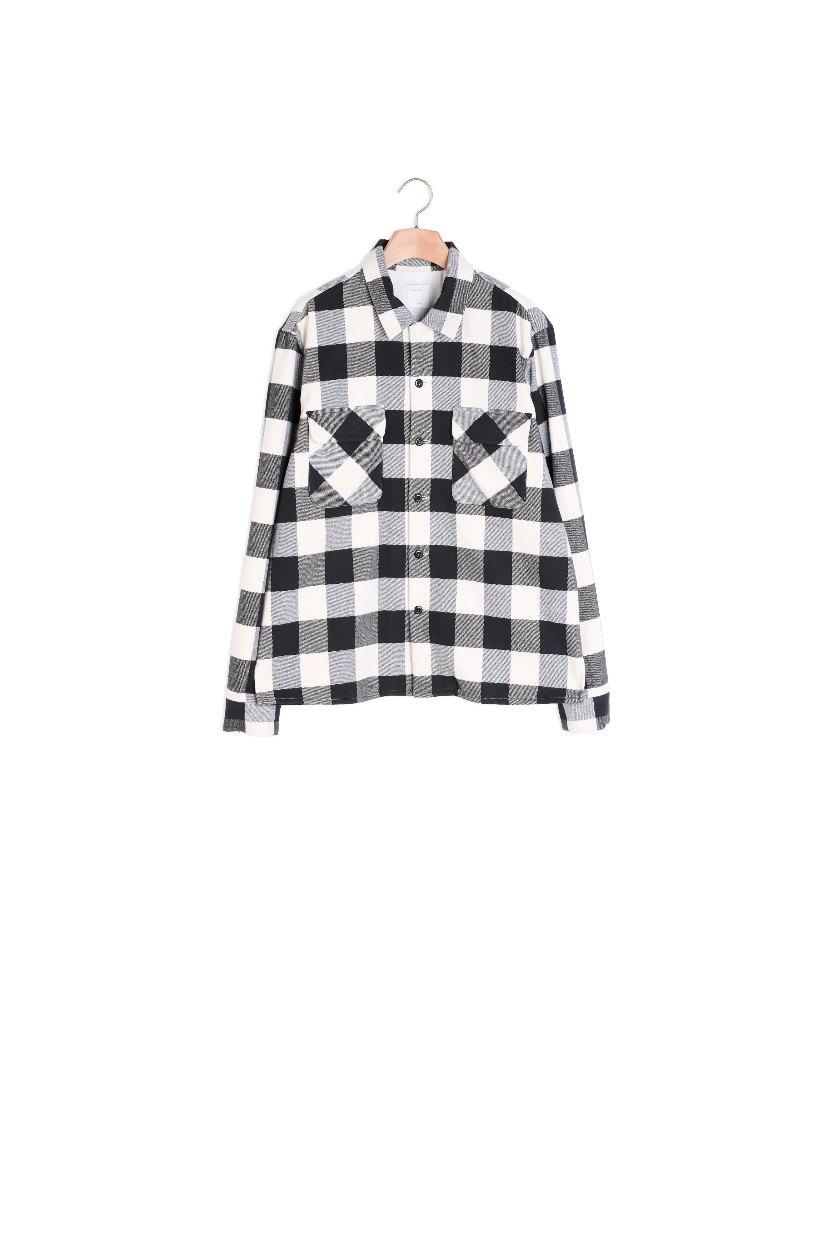 Chemise à carreaux Sandro seconde main