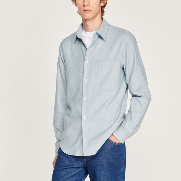 Chemise en flanelle Sandro seconde main