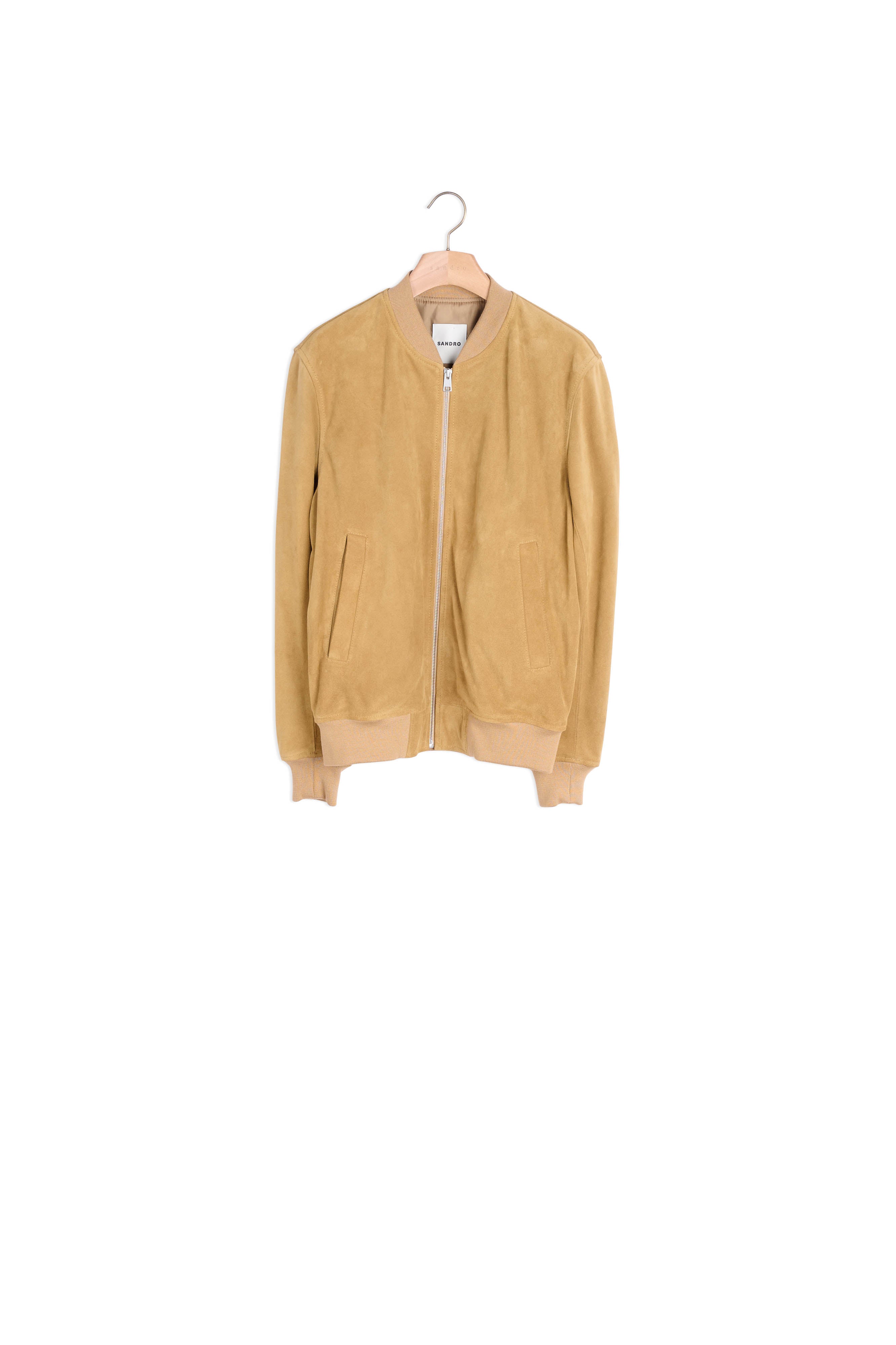 Blouson Beige Sandro seconde main