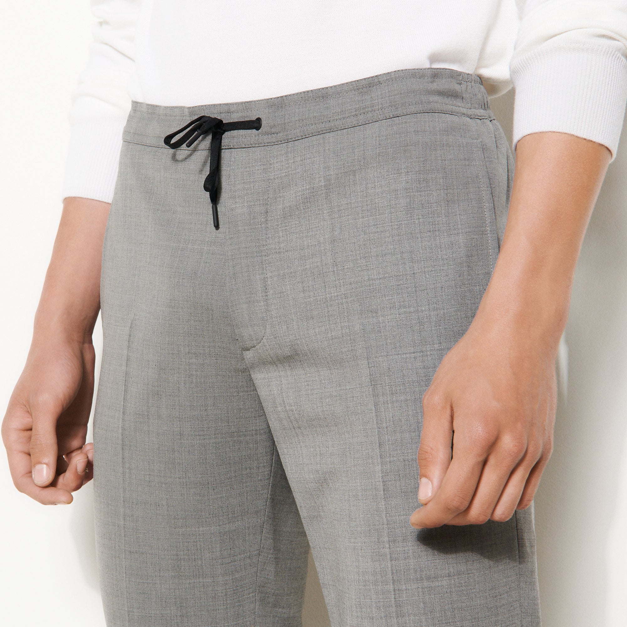 Pantalon à ceinture élastiquée Sandro seconde main