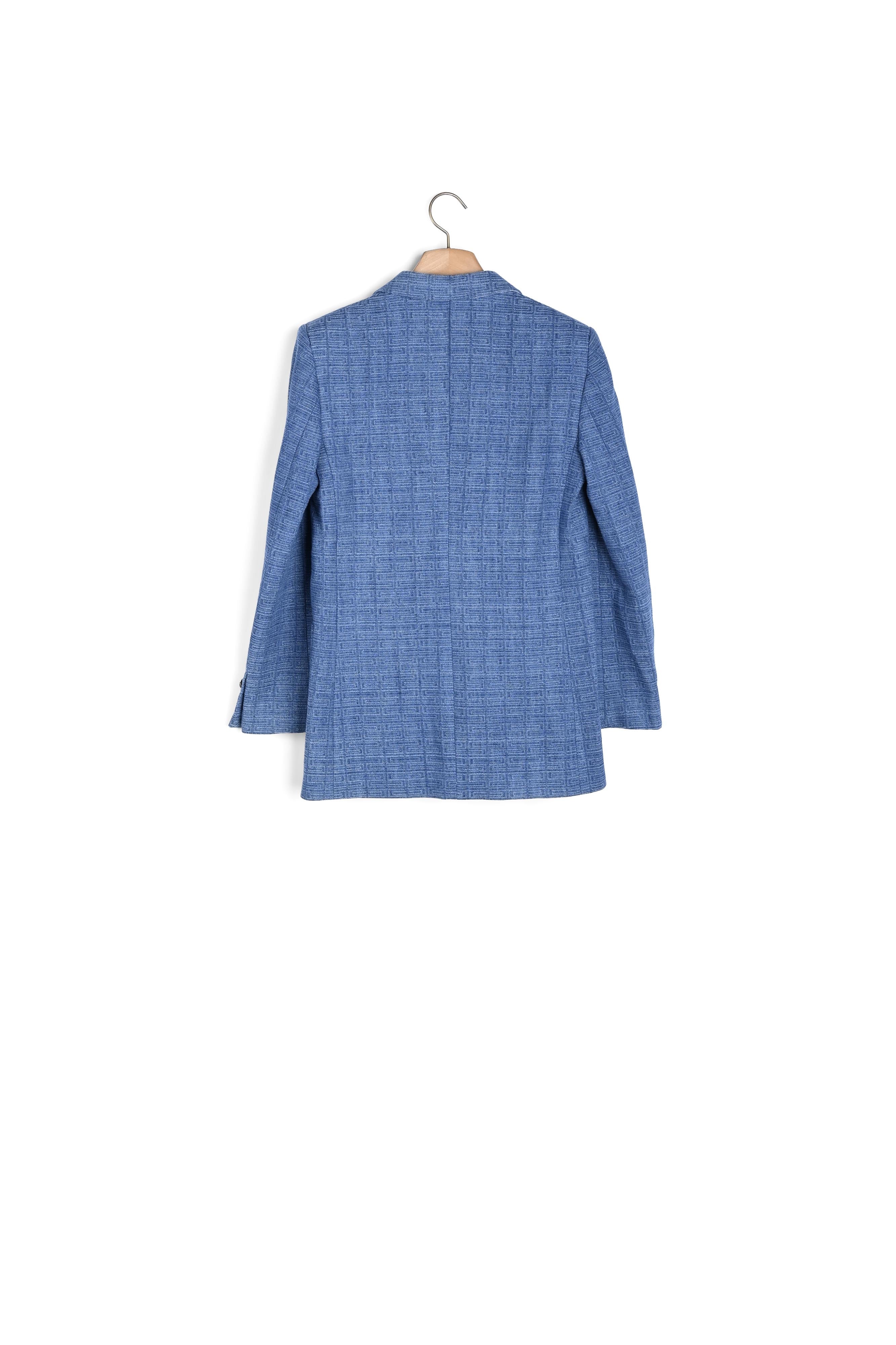 Veste en denim jacquard Sandro seconde main