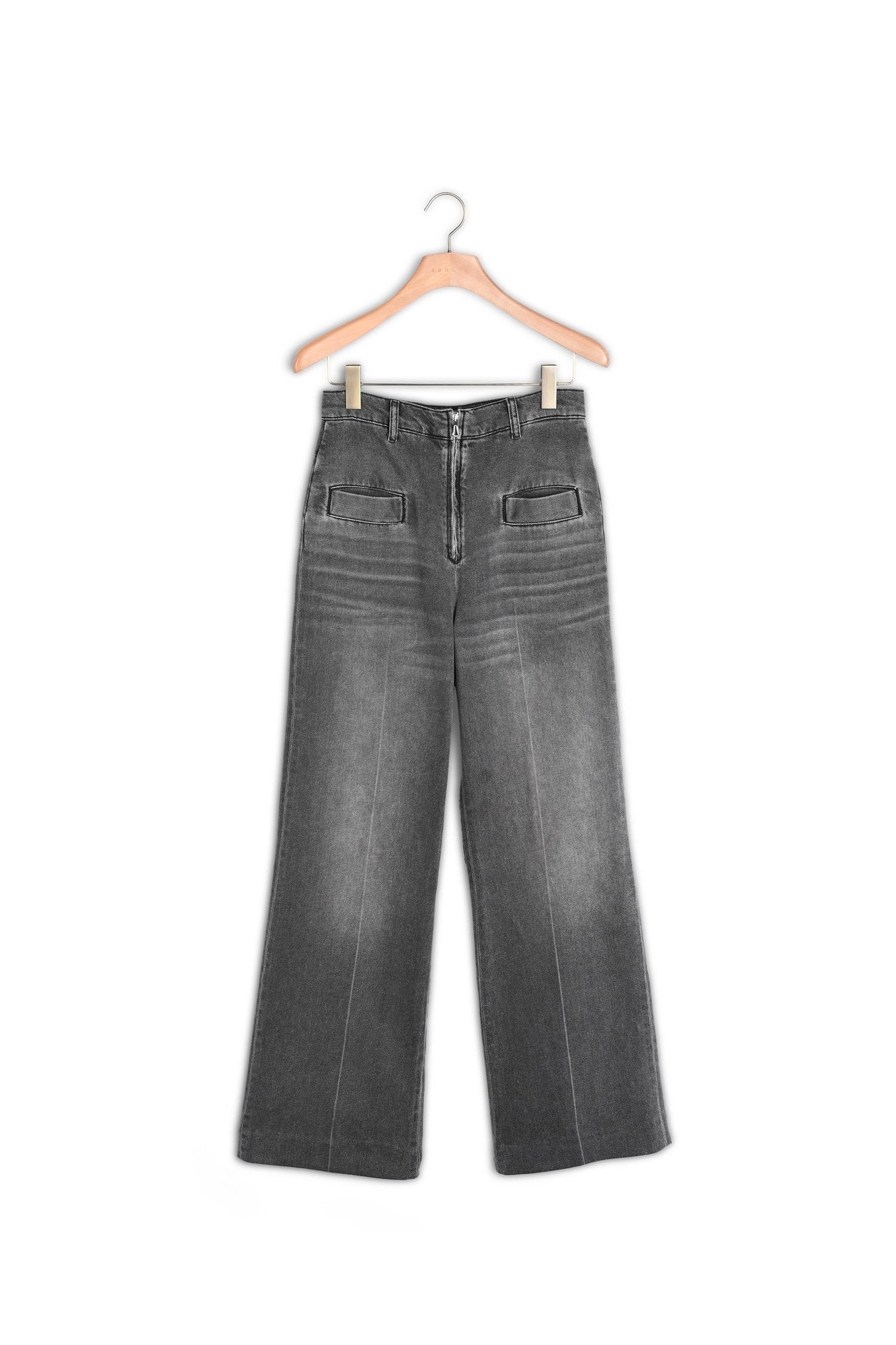 Jean délavé évasé Sandro seconde main