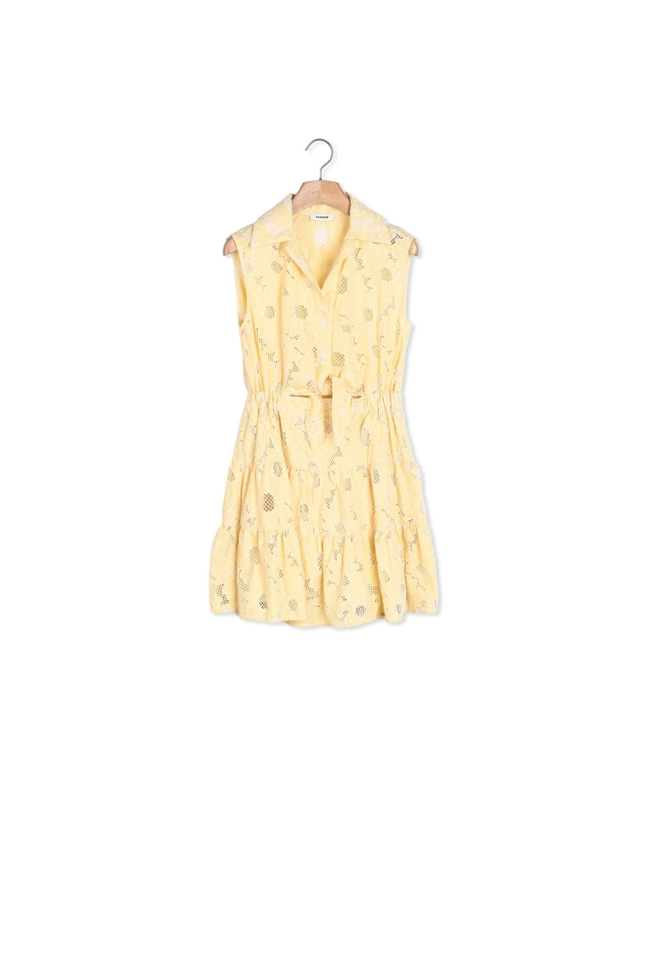 Robe courte brodée Sandro seconde main