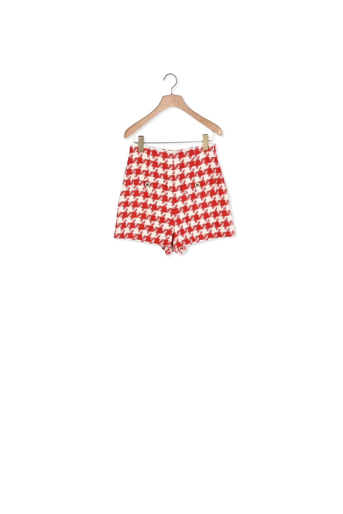 Short en pied de poule Sandro seconde main