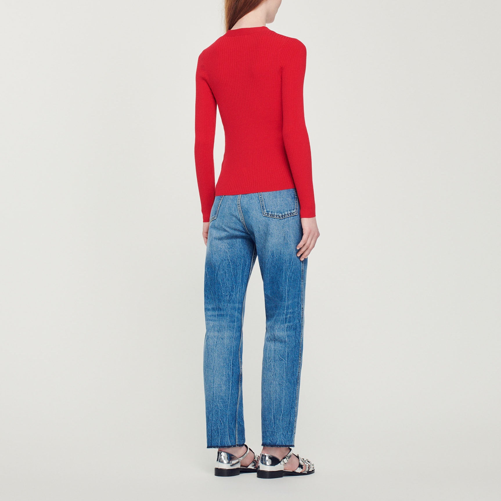 Cardigan en Maille Sandro seconde main