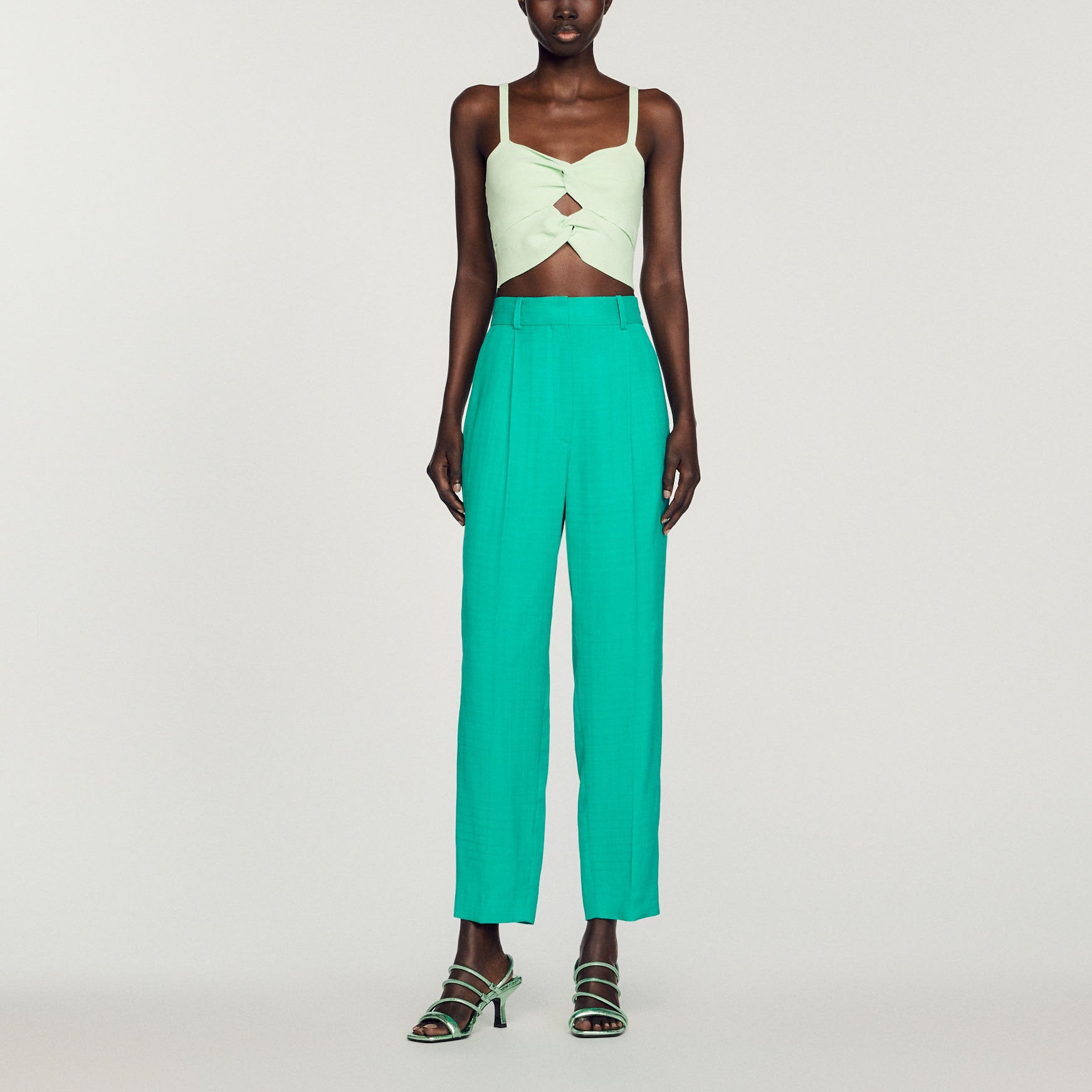 Pantalon droit Sandro seconde main