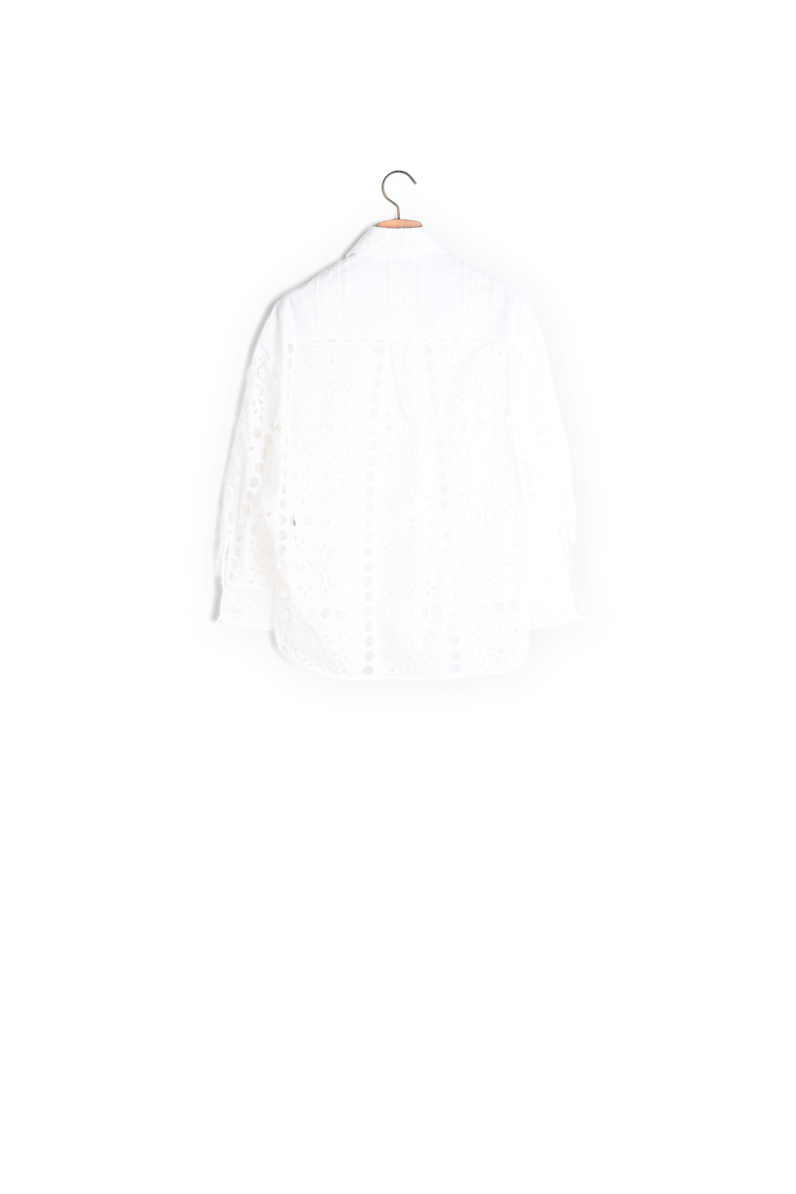 Chemise en broderie anglaise Sandro seconde main