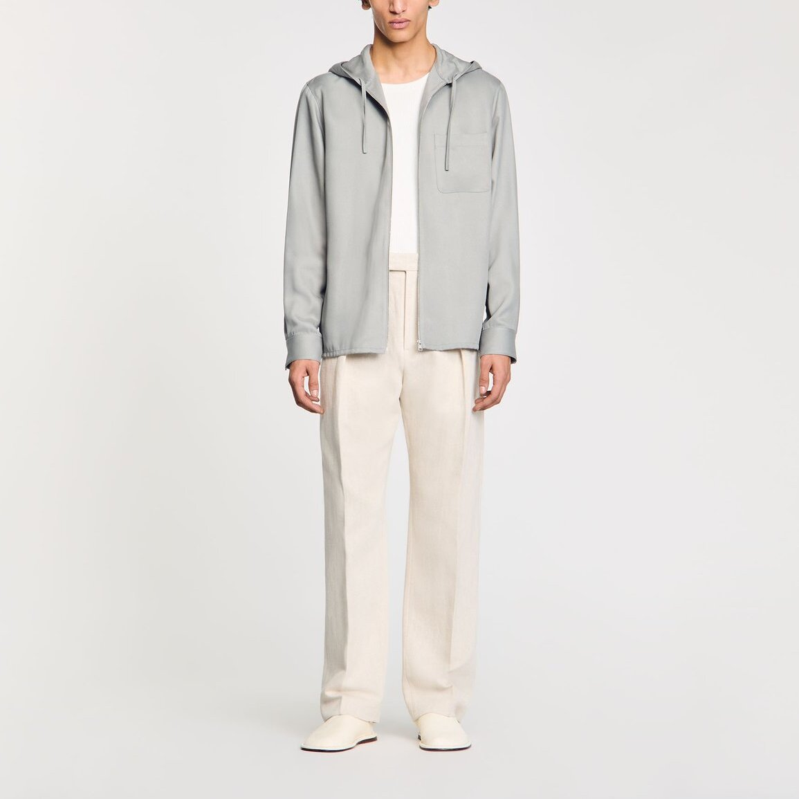 Chemise à capuche Sandro seconde main