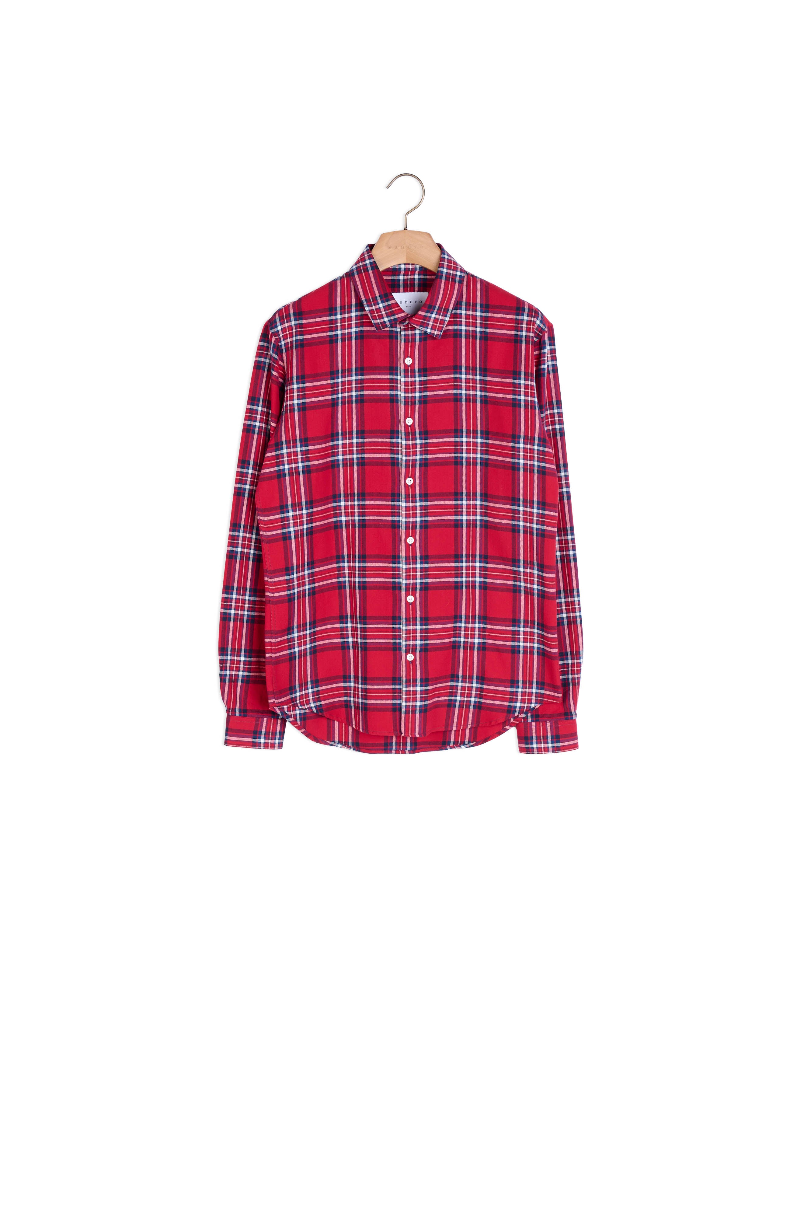 Chemise à carreaux Sandro seconde main