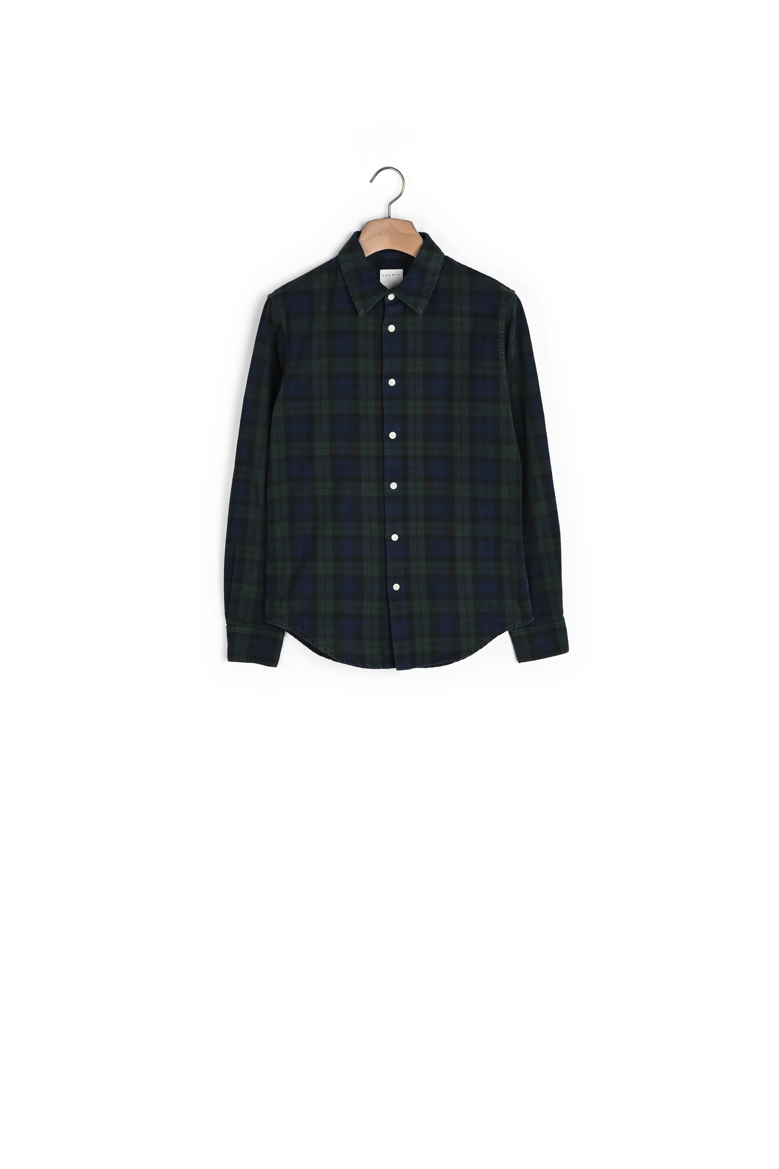 Chemise en tartan Sandro seconde main