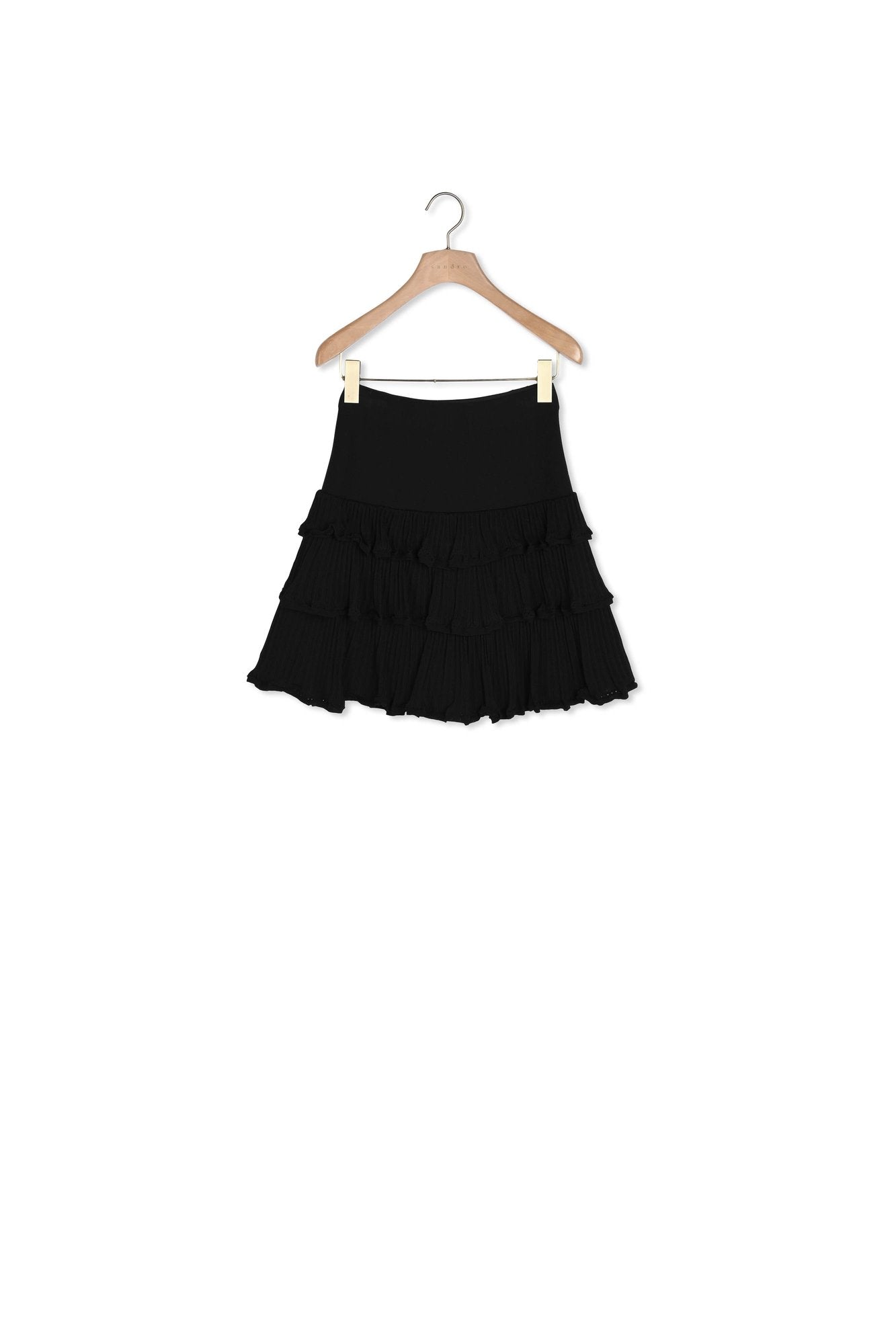 Jupe Noir Sandro seconde main