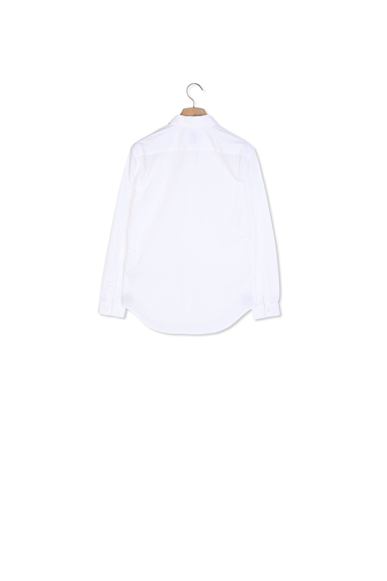 Chemise à patte cachée en popeline Sandro seconde main