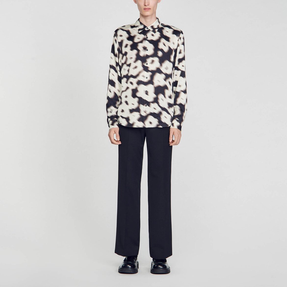 Chemise imprimé fleurs Sandro seconde main