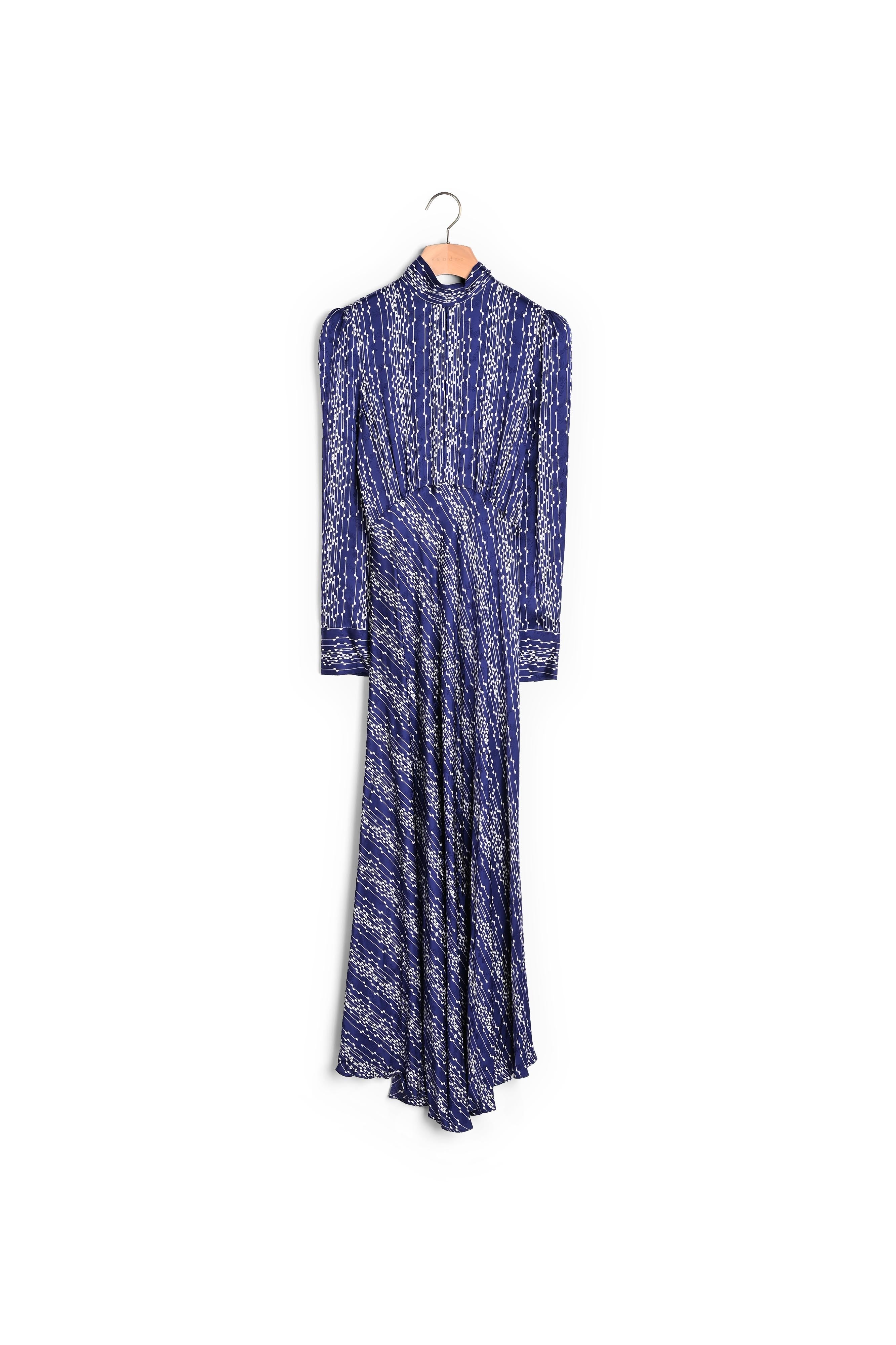 Robe longue imprimée Sandro seconde main