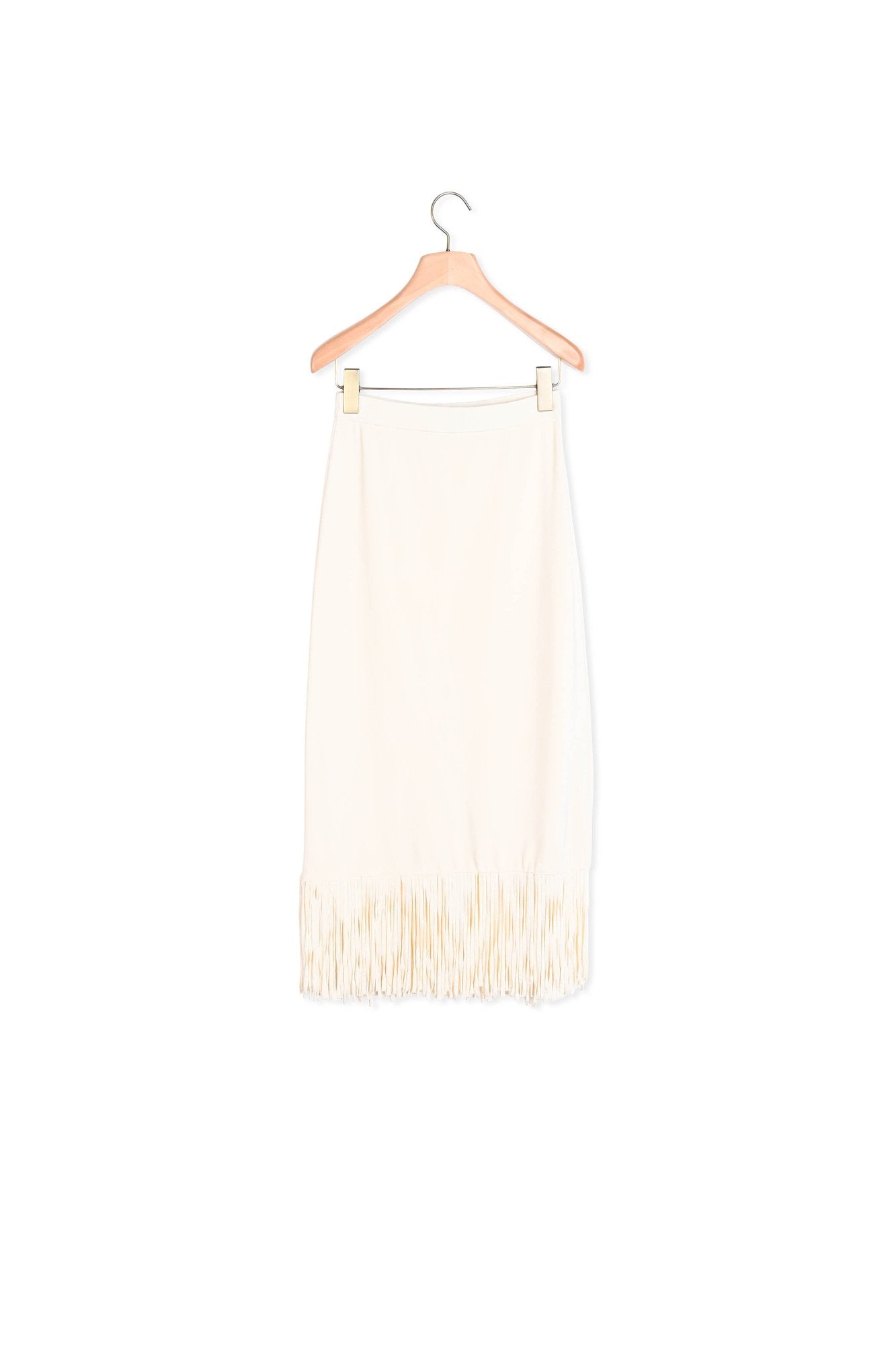 Jupe longue à franges Sandro seconde main