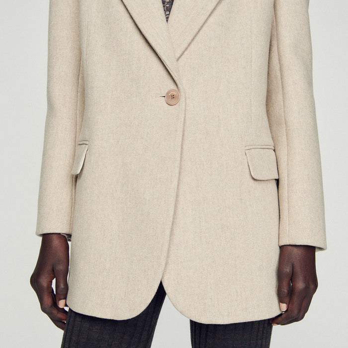 Veste de tailleur oversized Sandro seconde main