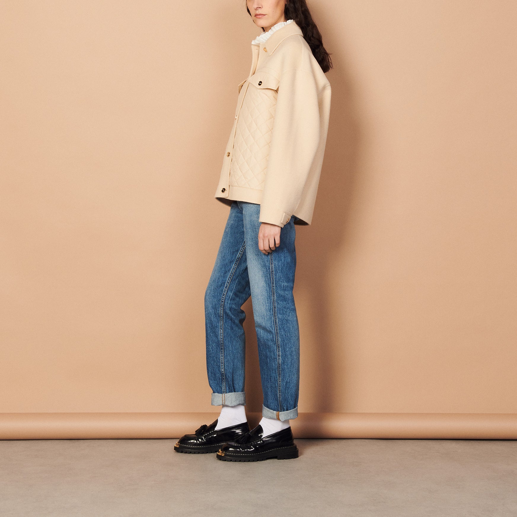 Blouson matelassé Sandro seconde main