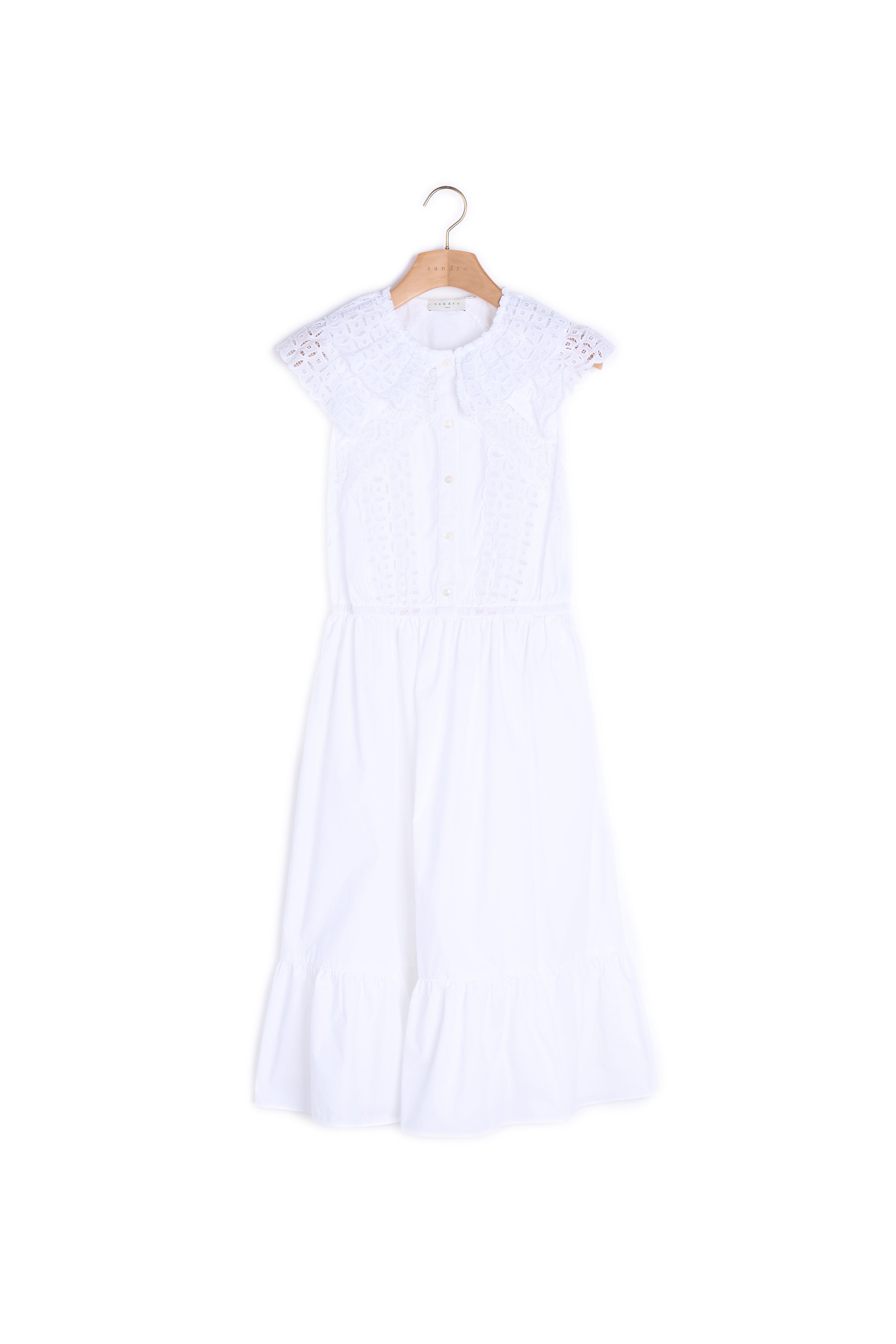 Robe à volants Sandro seconde main