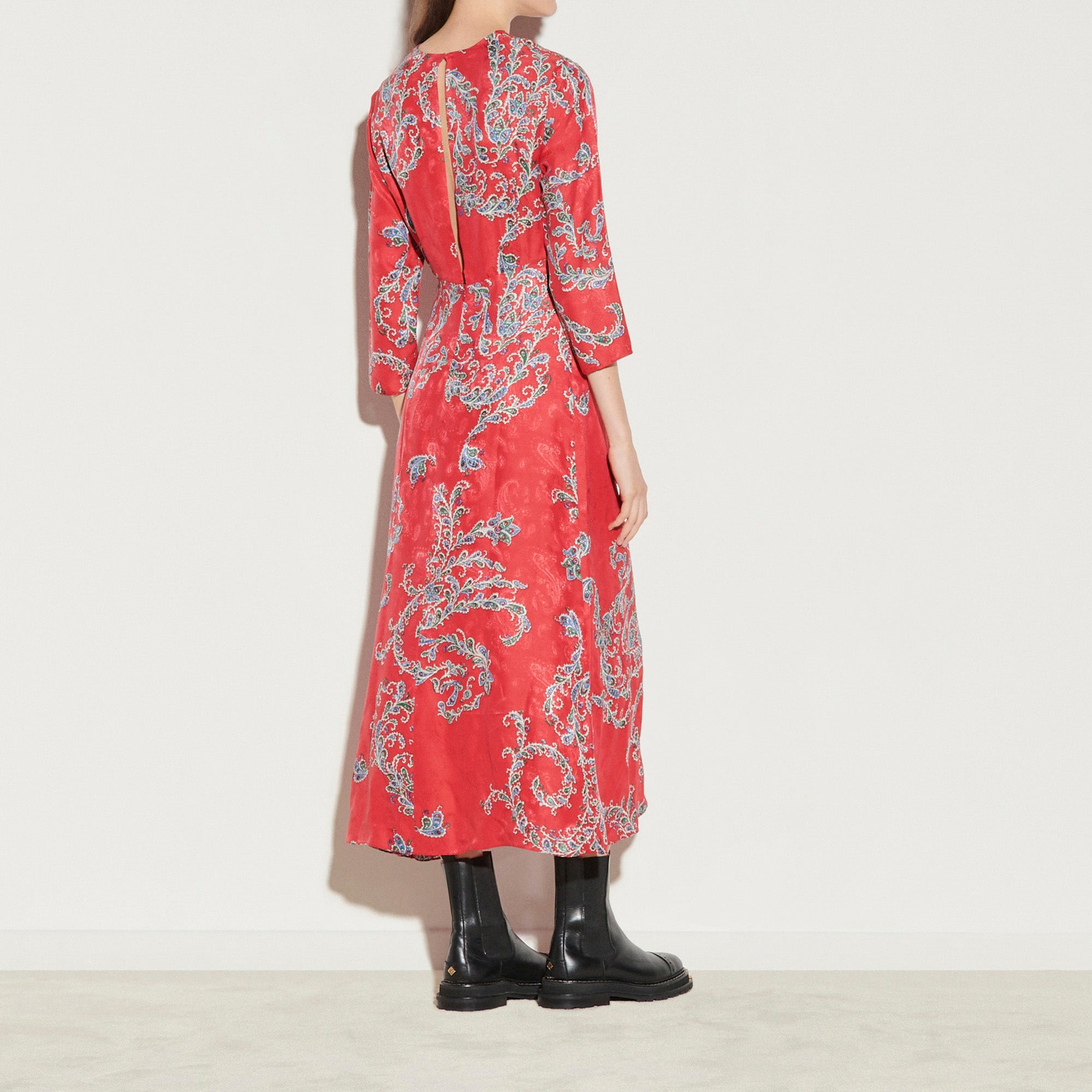 Robe midi imprimée Sandro seconde main