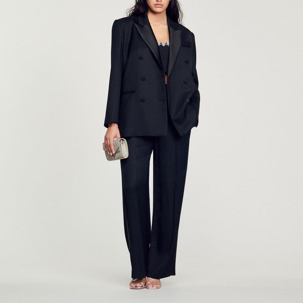 Veste de smoking oversize Sandro seconde main