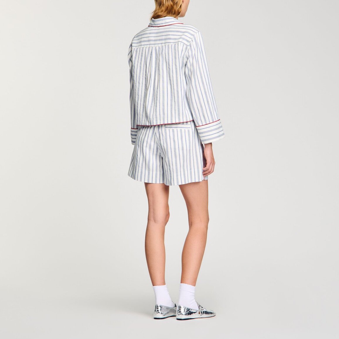 Chemise à rayures Sandro seconde main