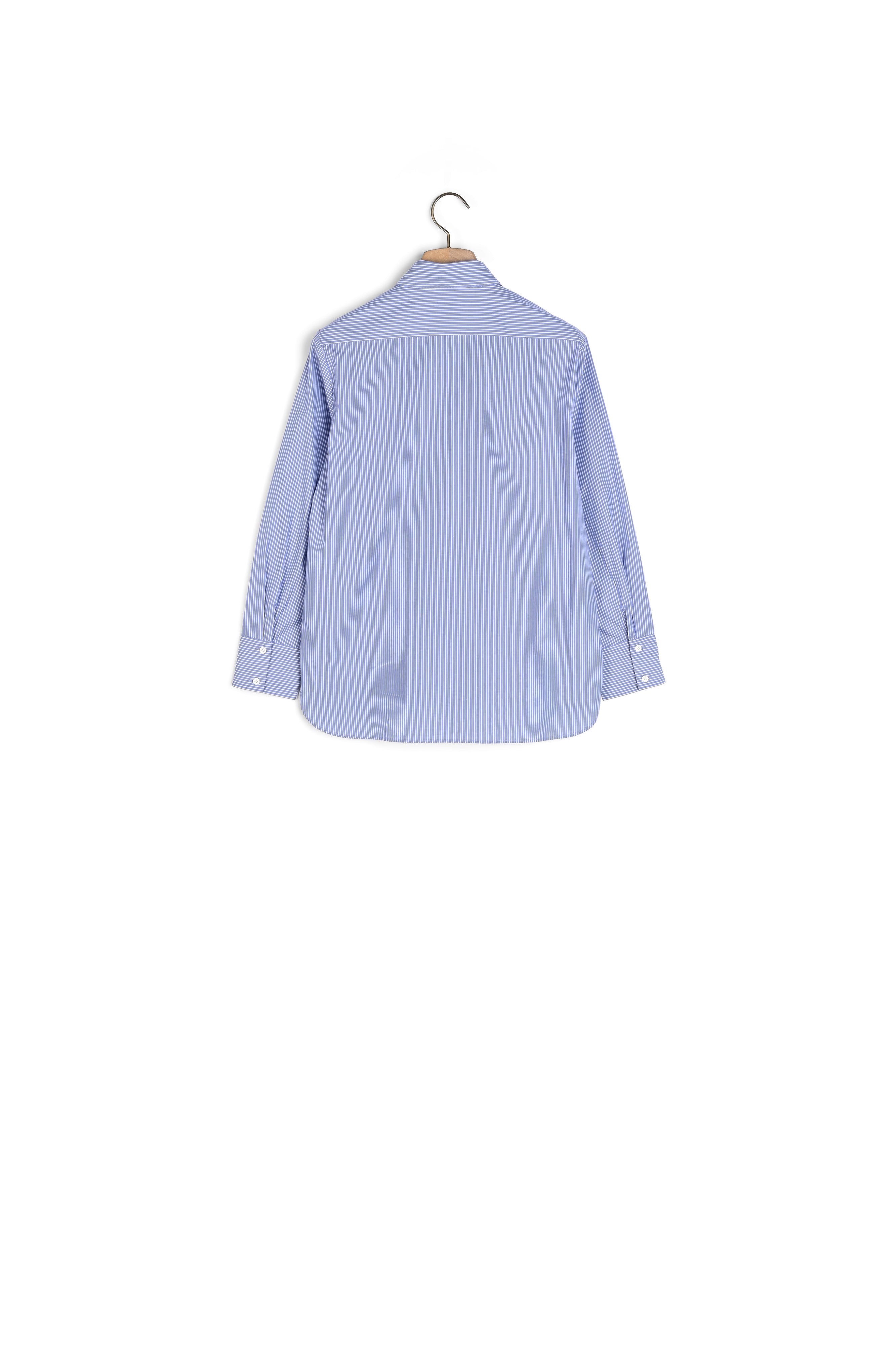 Chemise à fines rayures avec dentelle Sandro seconde main