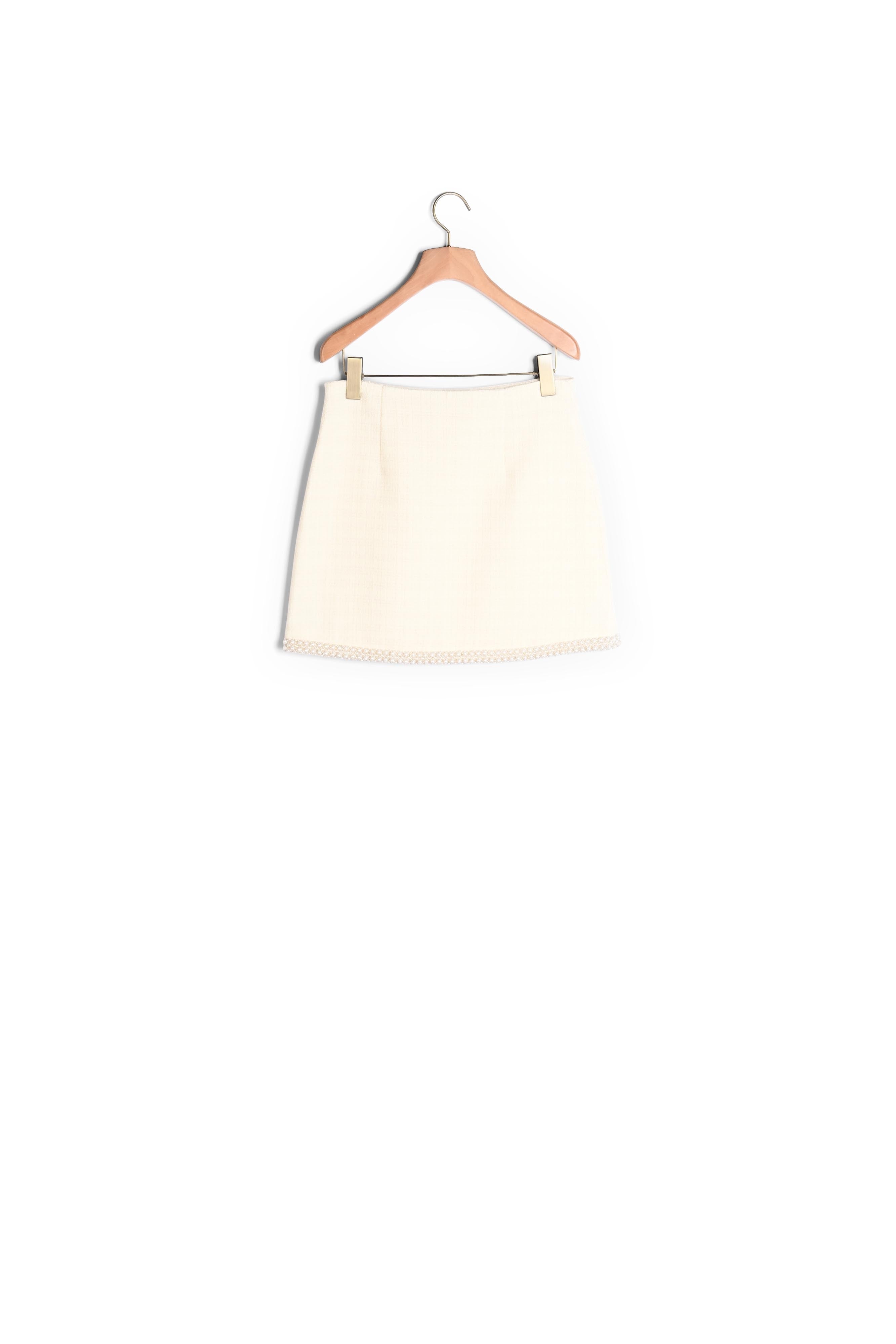 Jupe en tweed perlée Sandro seconde main