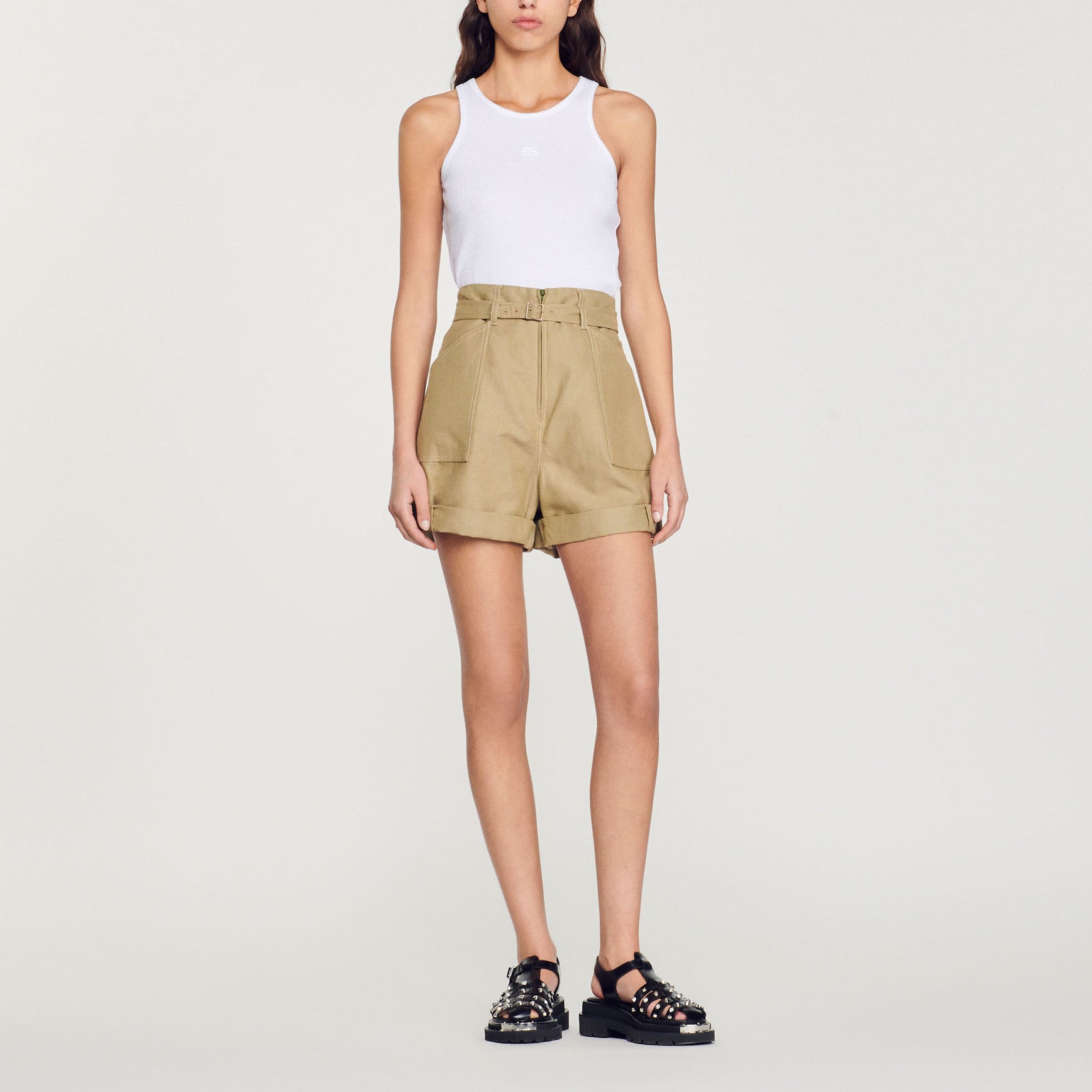 Short taille haute Sandro seconde main