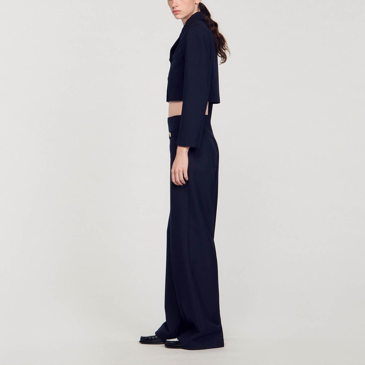 Veste courte à double boutonnage Sandro seconde main