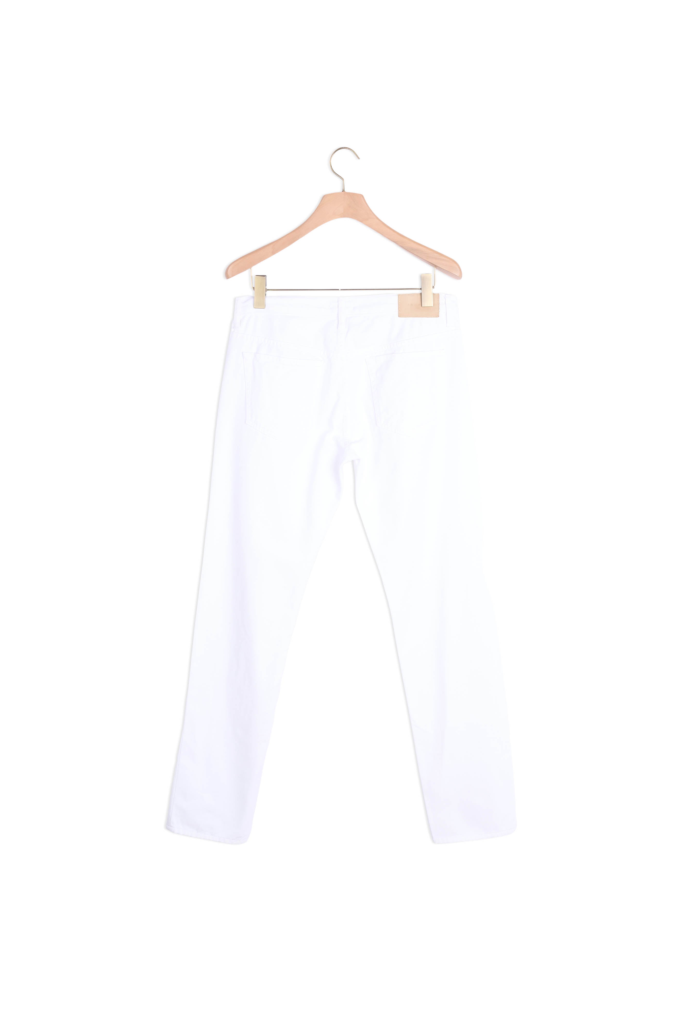 Jean blanc coupe étroite Sandro seconde main