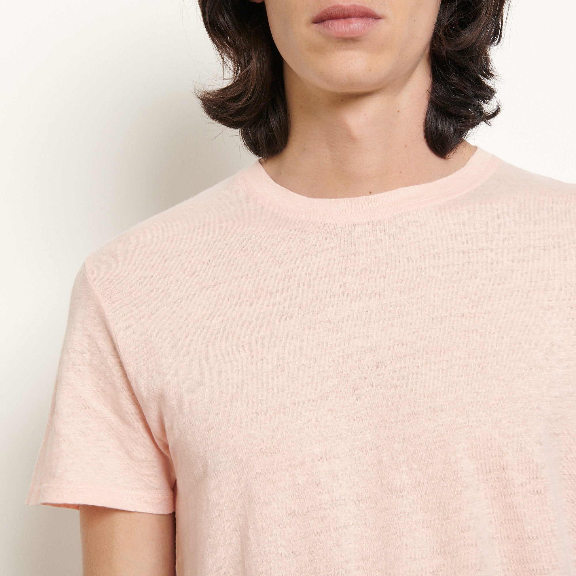T-shirt en lin Sandro seconde main