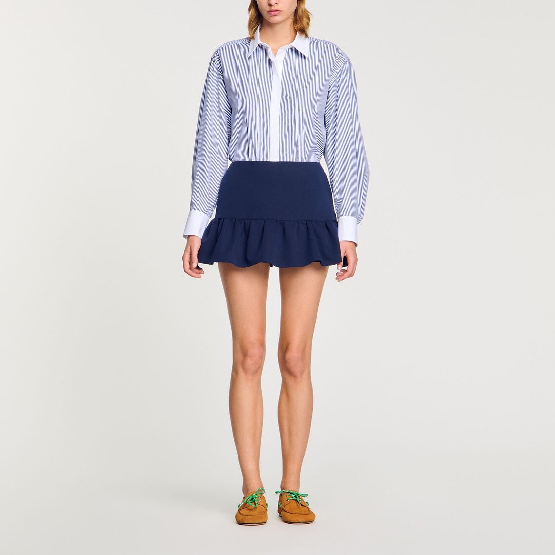 Short à volant Sandro seconde main