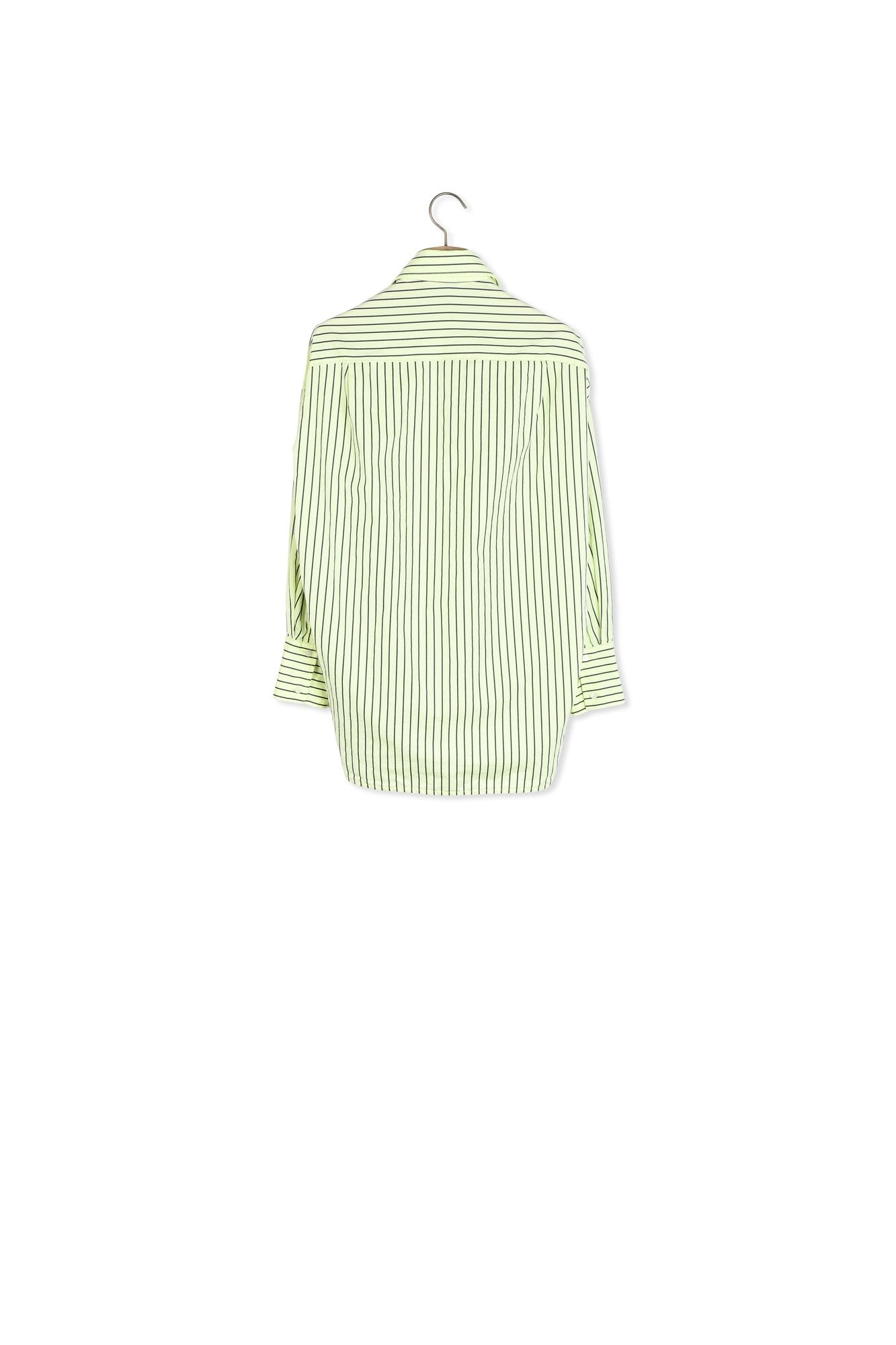 Chemise oversize à rayures Sandro seconde main