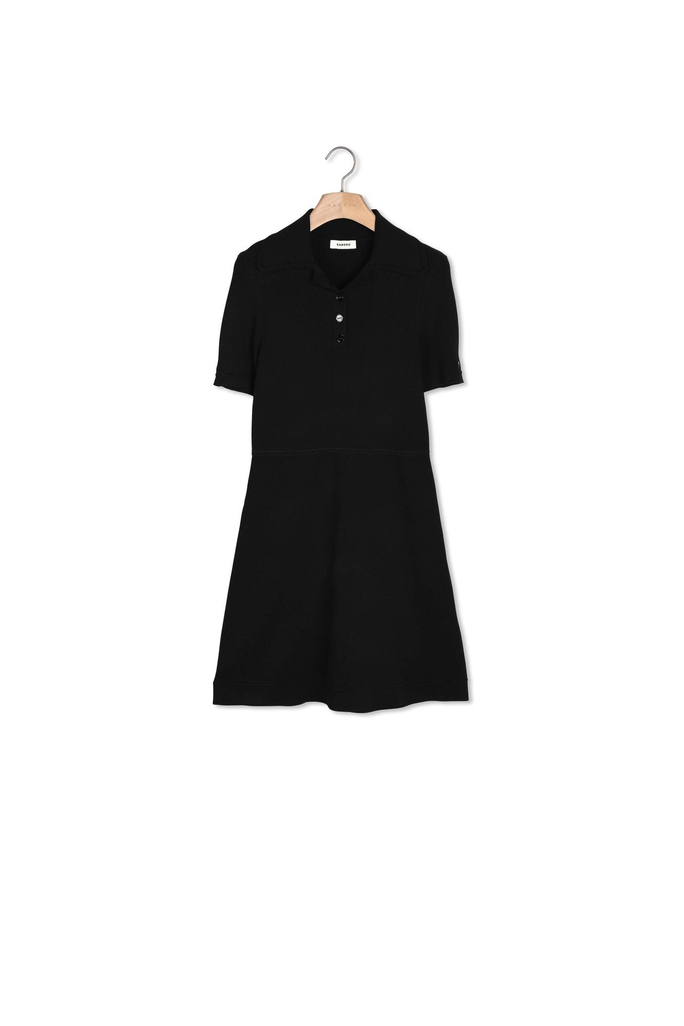 Robe en Maille côtelée Sandro seconde main