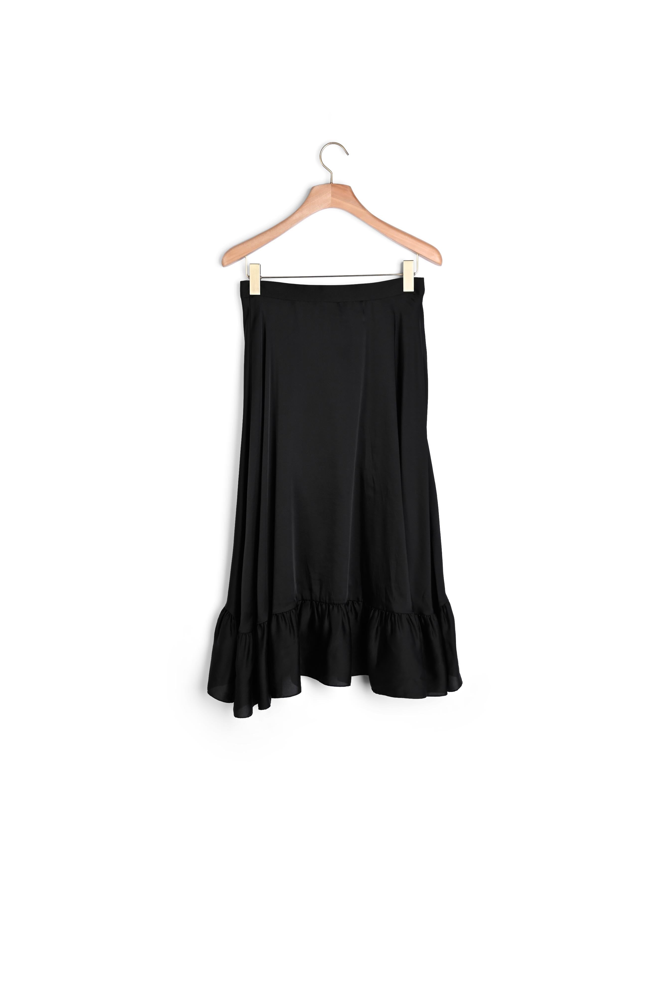 Jupe-Short asymétrique et volantée Sandro seconde main