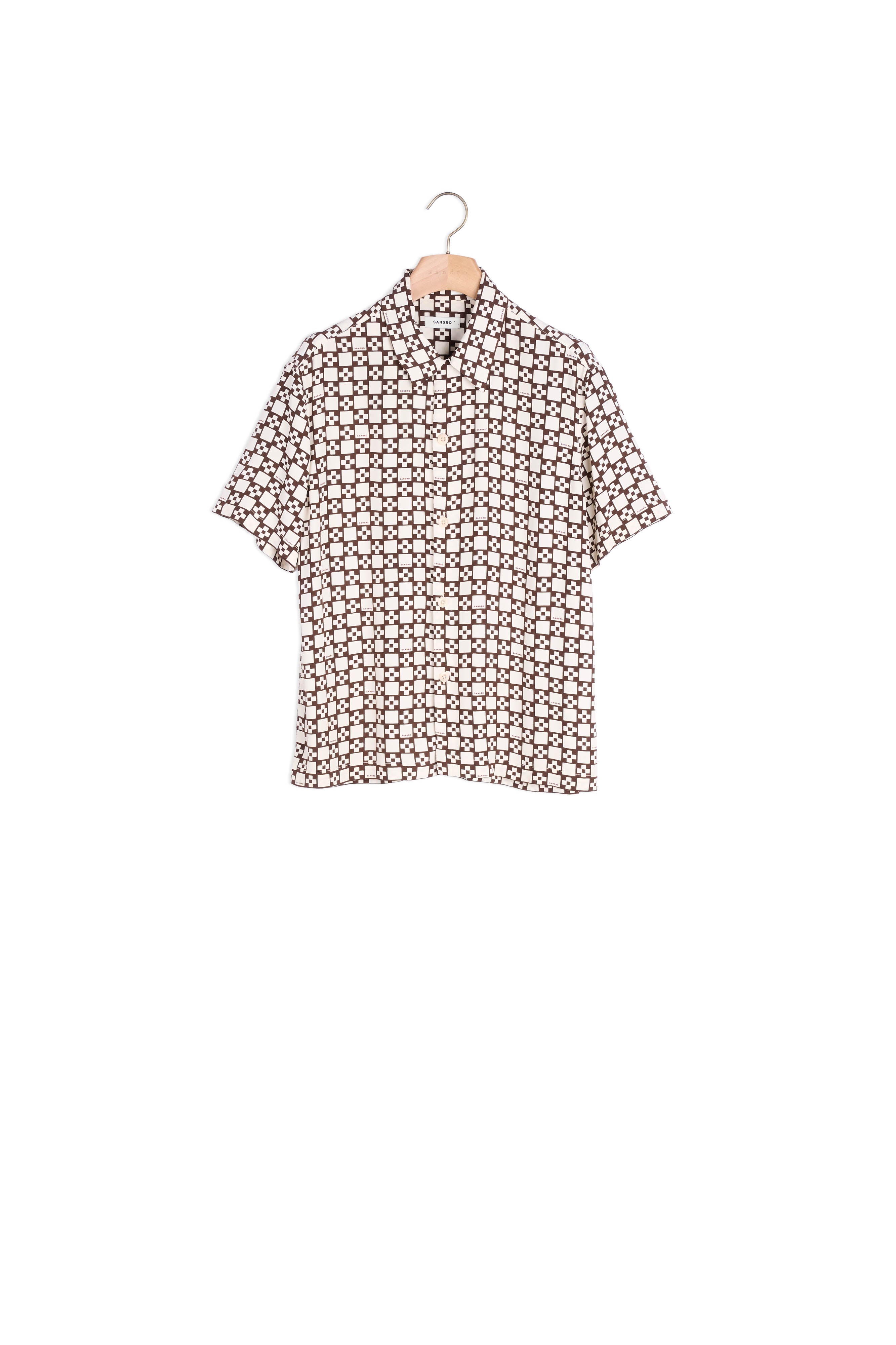 Chemise fluide imprimée Sandro seconde main