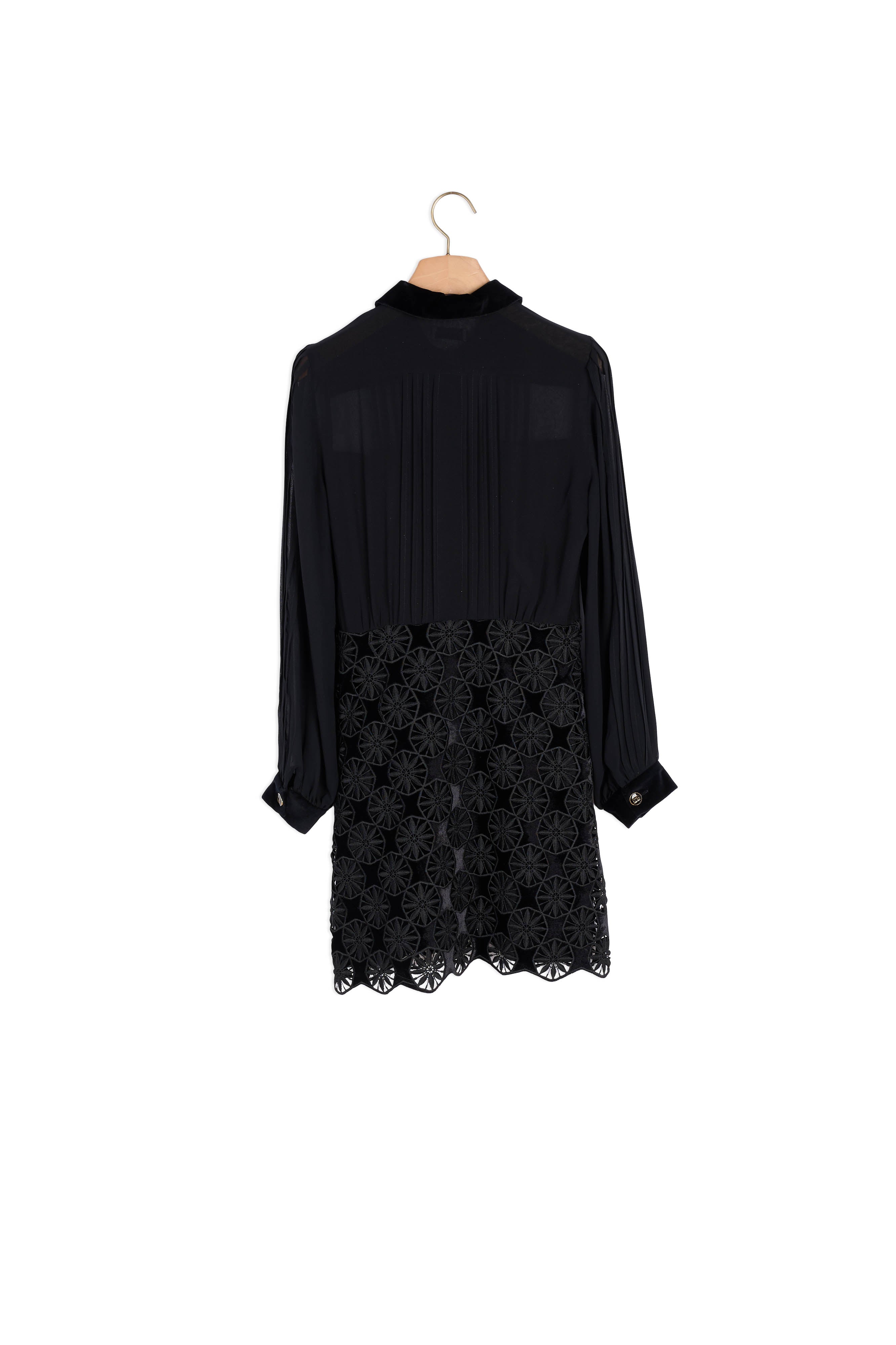 Robe courte bi-matière Sandro seconde main