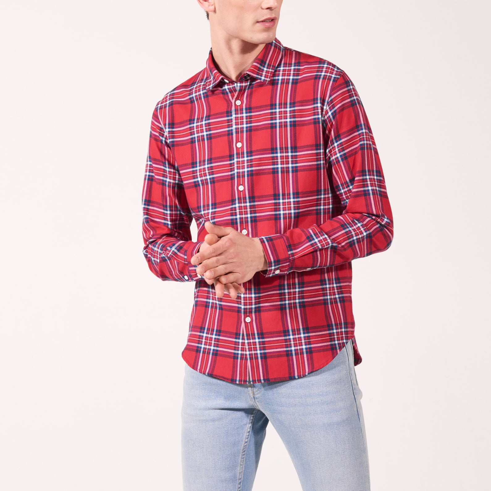 Chemise à carreaux Sandro seconde main