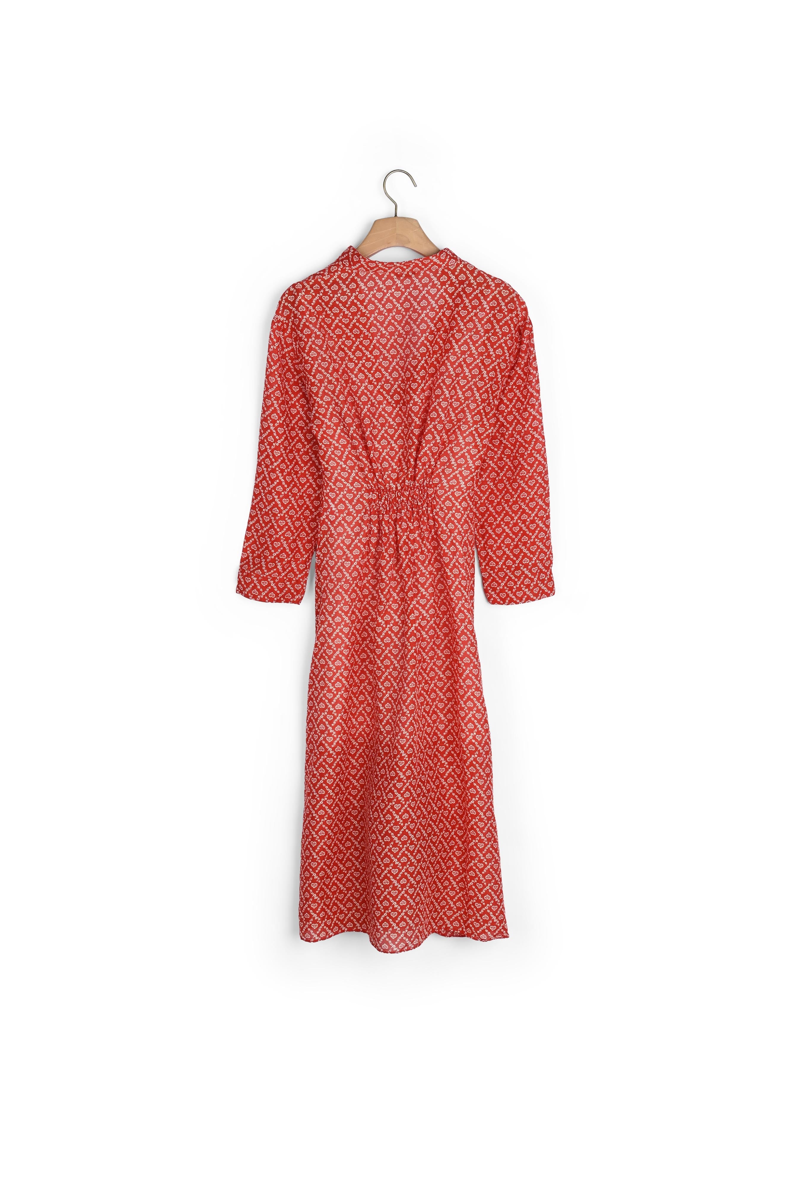 Robe longue imprimée Sandro seconde main