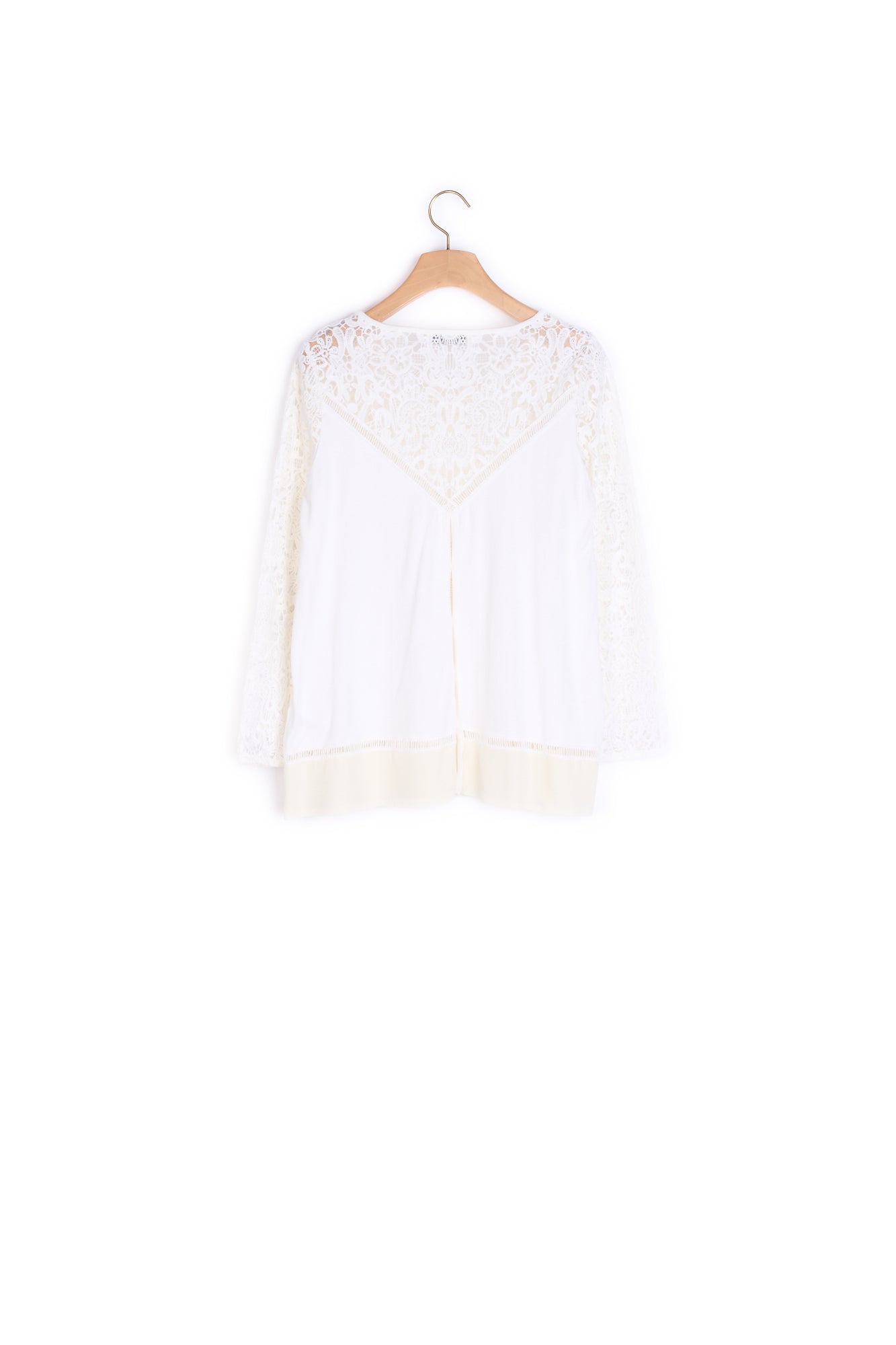 Pull Ecru Sandro seconde main