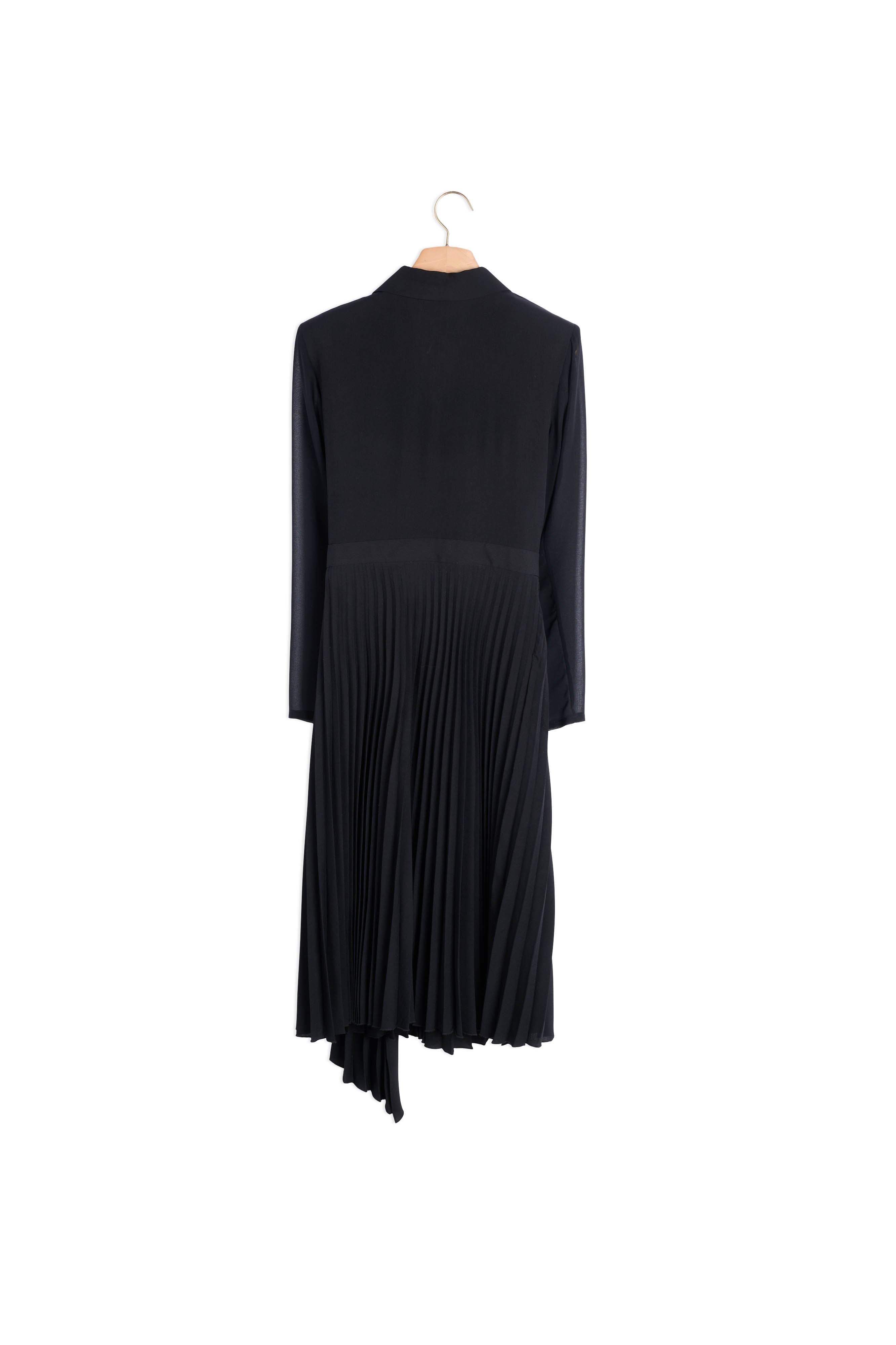 Robe bi-matière à manches longues Sandro seconde main